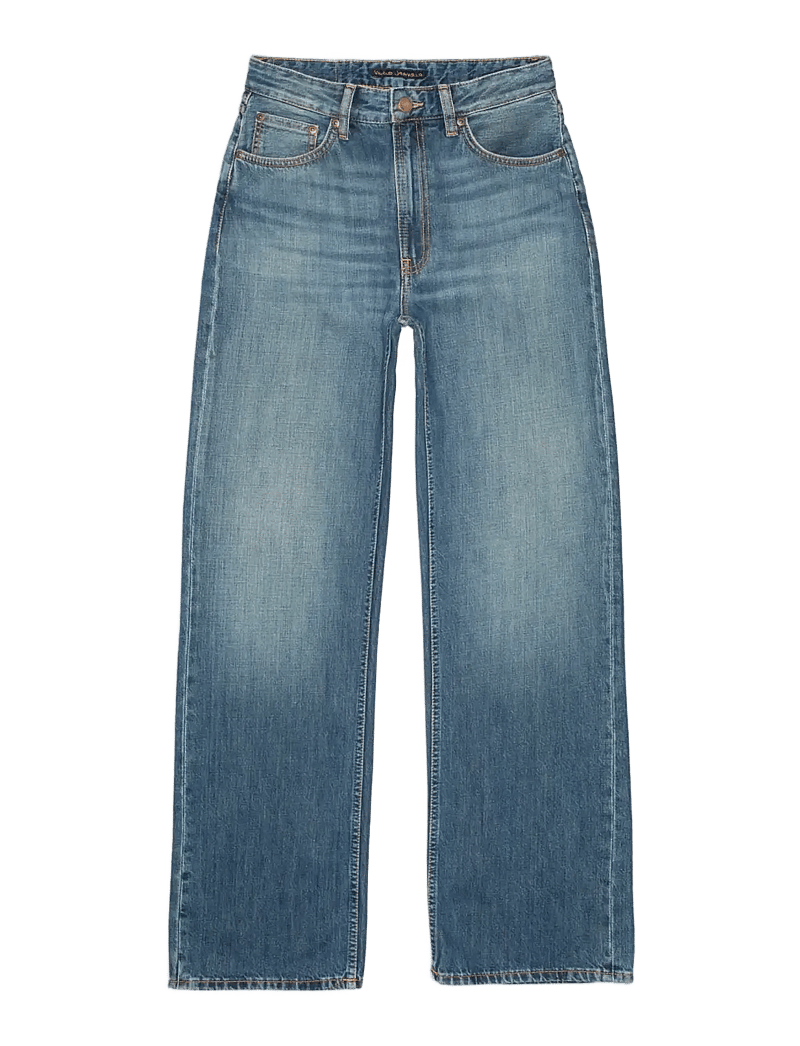 Nudie Jeans - Clean Eileen Rust River - brede jeans - rust river - 0