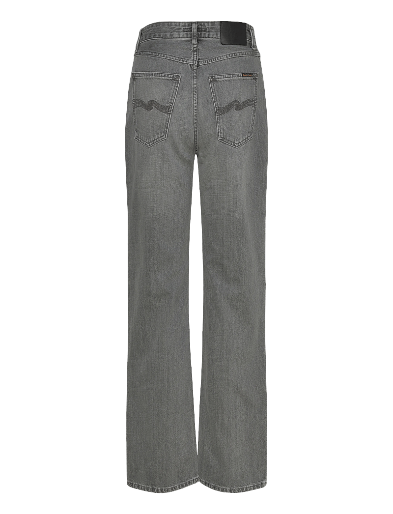 Nudie Jeans - Clean Eileen Foggy Grey - laia säärega teksad - foggy grey - 1