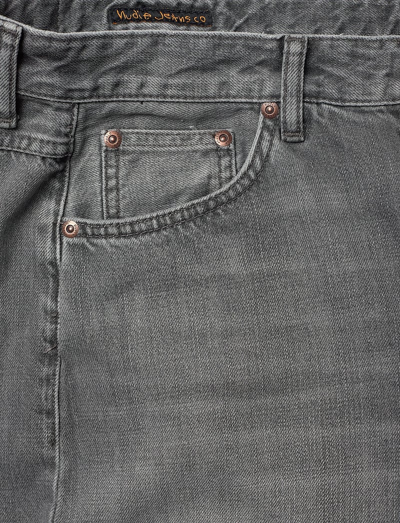 Nudie Jeans - Clean Eileen Foggy Grey - laia säärega teksad - foggy grey - 2