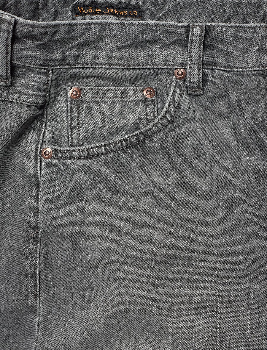 Nudie Jeans - Clean Eileen Foggy Grey - hosen mit weitem bein - foggy grey - 2