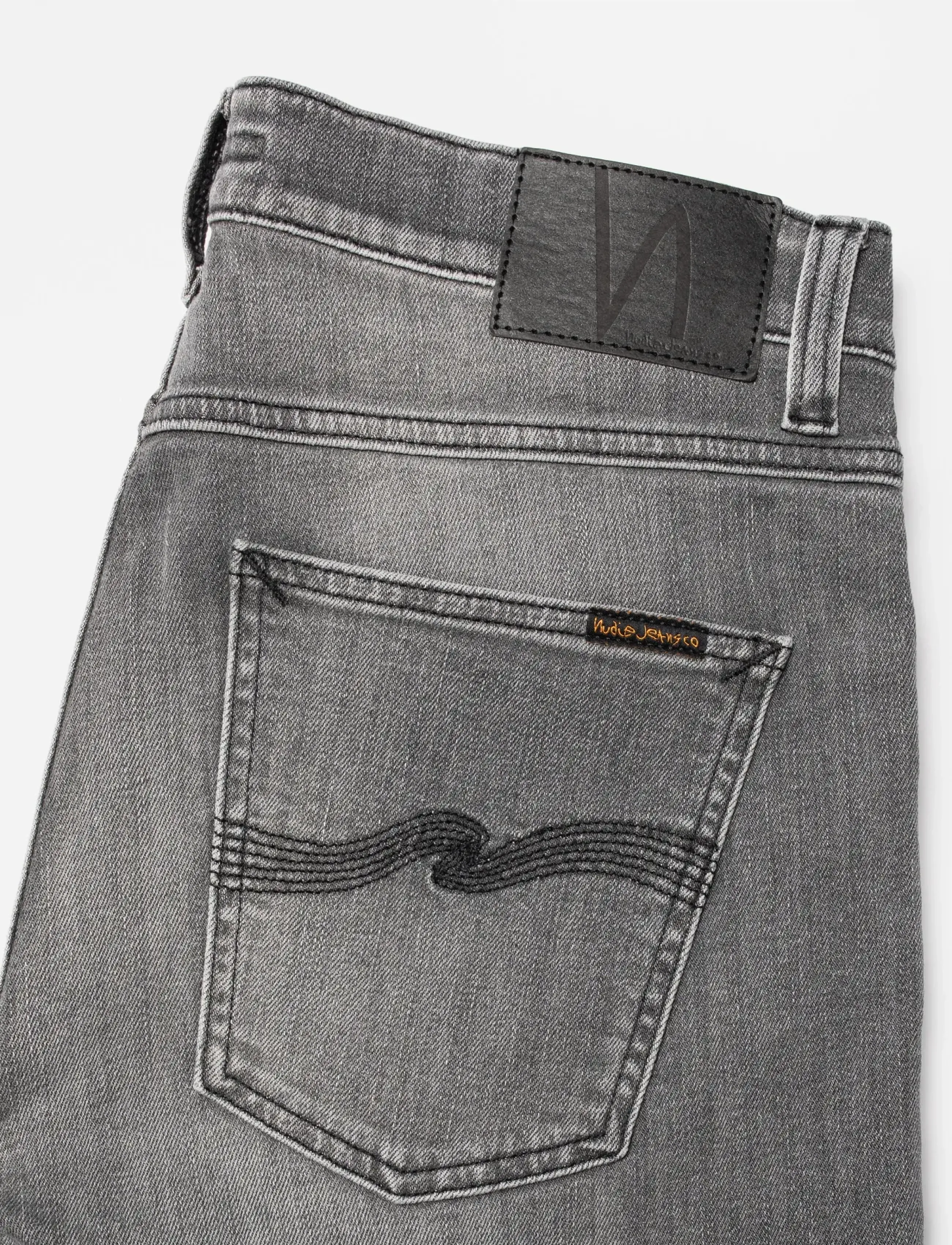 Nudie Jeans - Lean Dean Grey Wave - grey wave - 2