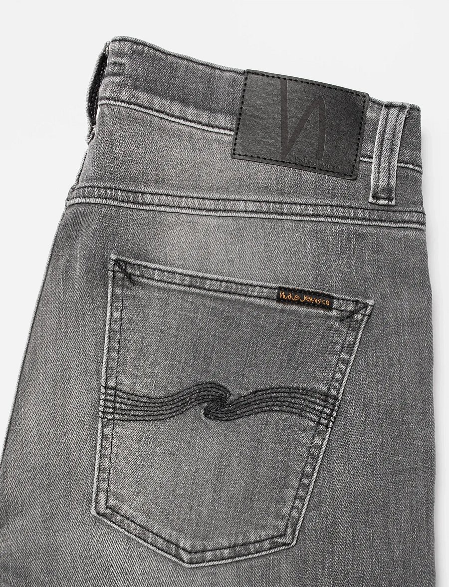 Nudie Jeans - Lean Dean Grey Wave - grey wave - 2