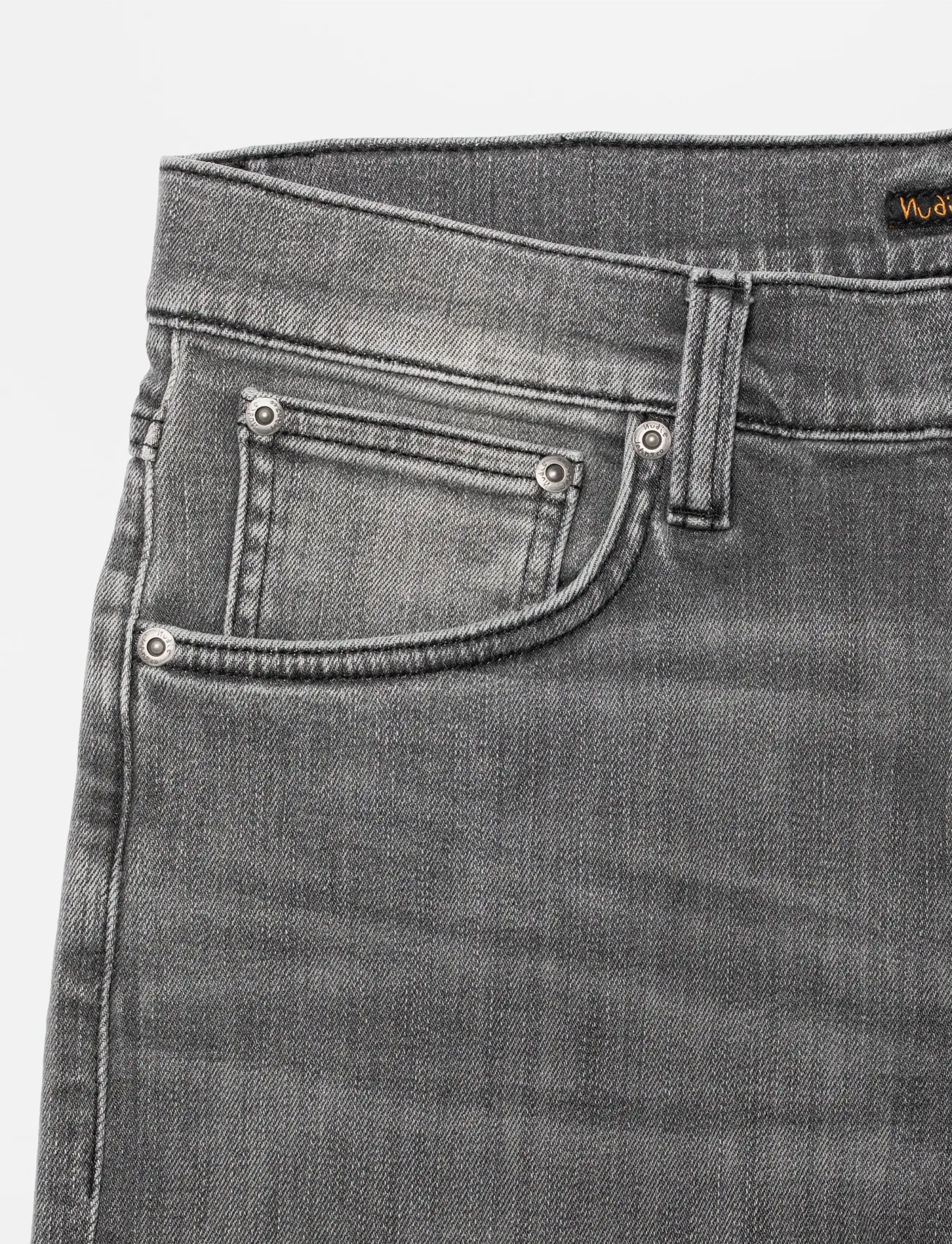 Nudie Jeans - Lean Dean Grey Wave - grey wave - 3