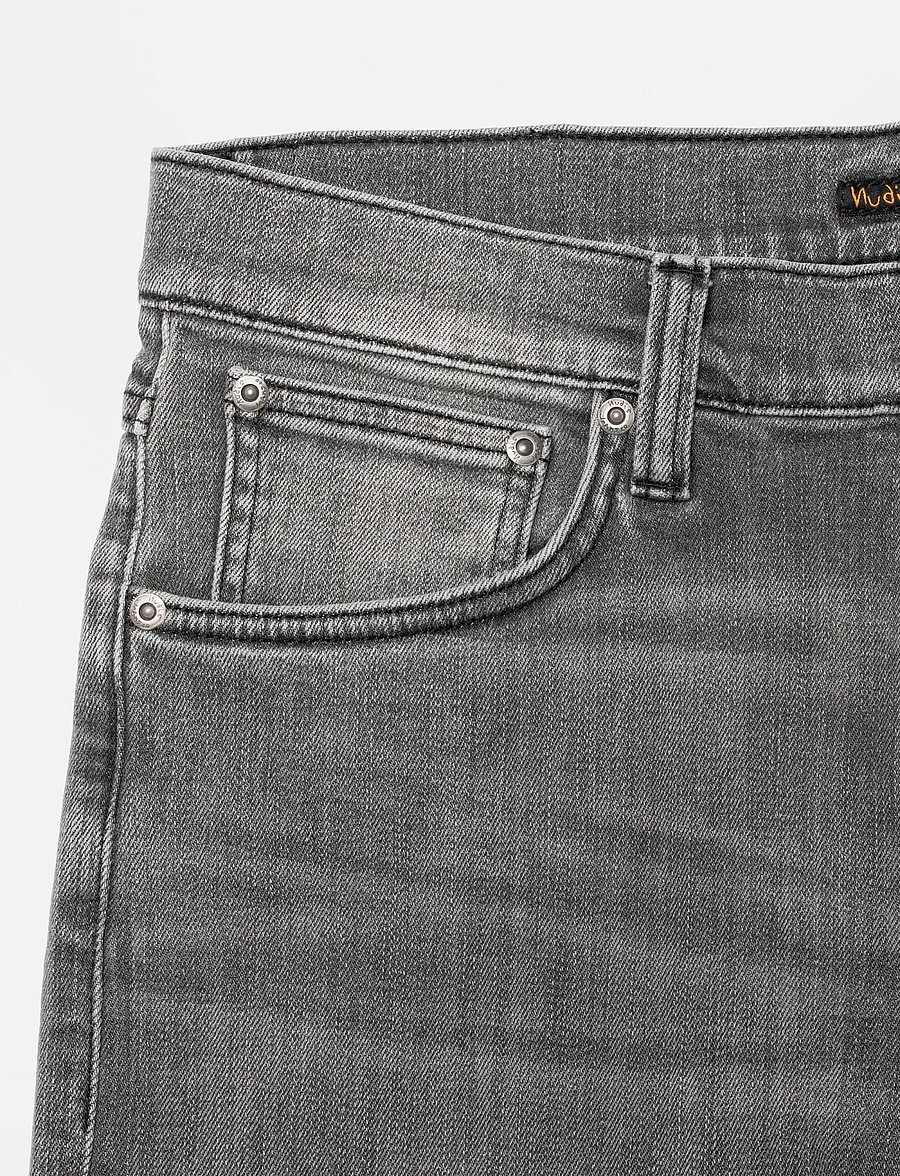 Nudie Jeans - Lean Dean Grey Wave - grey wave - 3