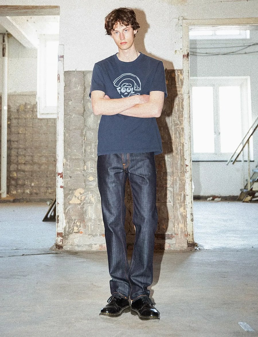 Nudie Jeans - Gritty Jackson Blue Dry Two - regular jeans - blue dry two - 0