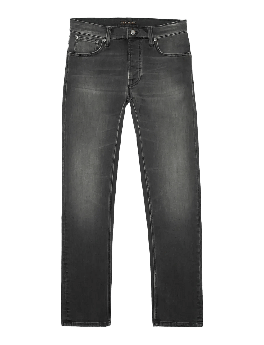 Nudie Jeans - Grim Tim Black Mist - slim jeans - black mist - 0