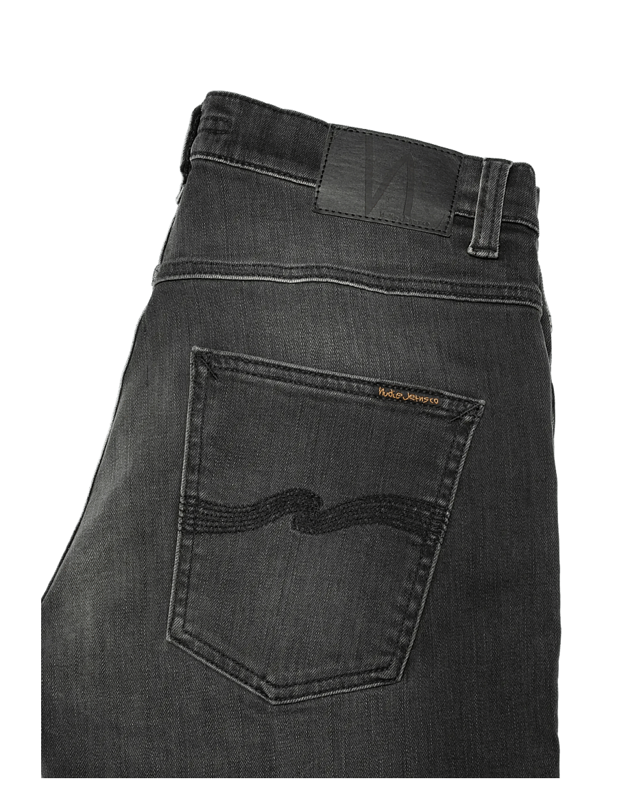 Nudie Jeans - Grim Tim Black Mist - slim jeans - black mist - 1