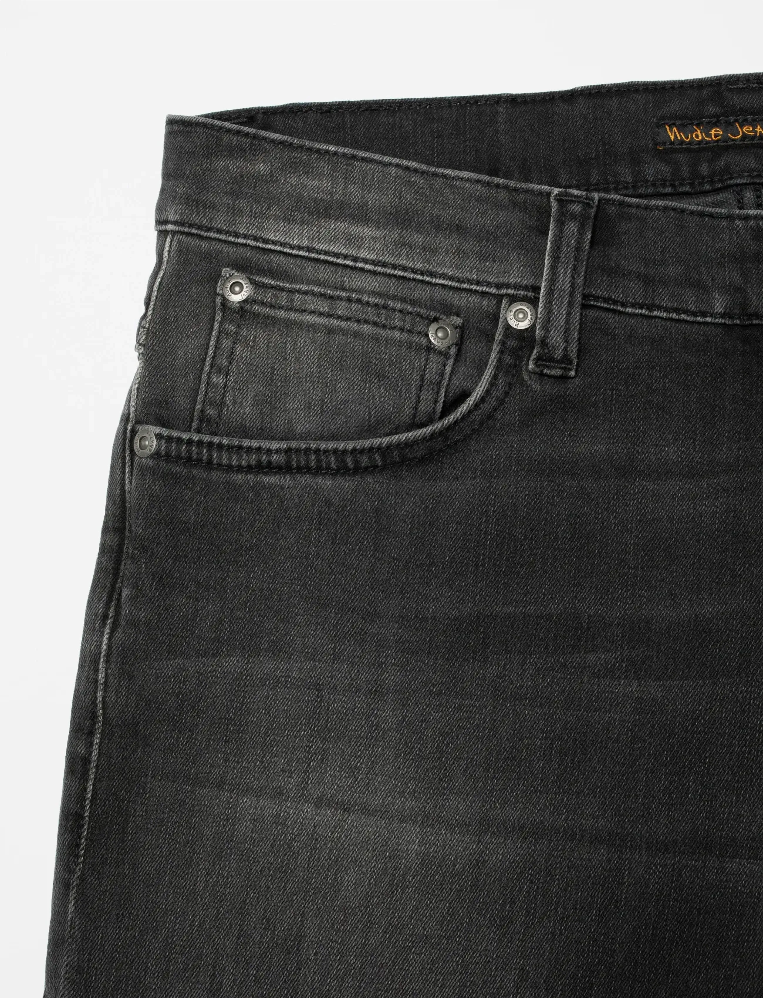 Nudie Jeans - Grim Tim Black Mist - slim jeans - black mist - 2