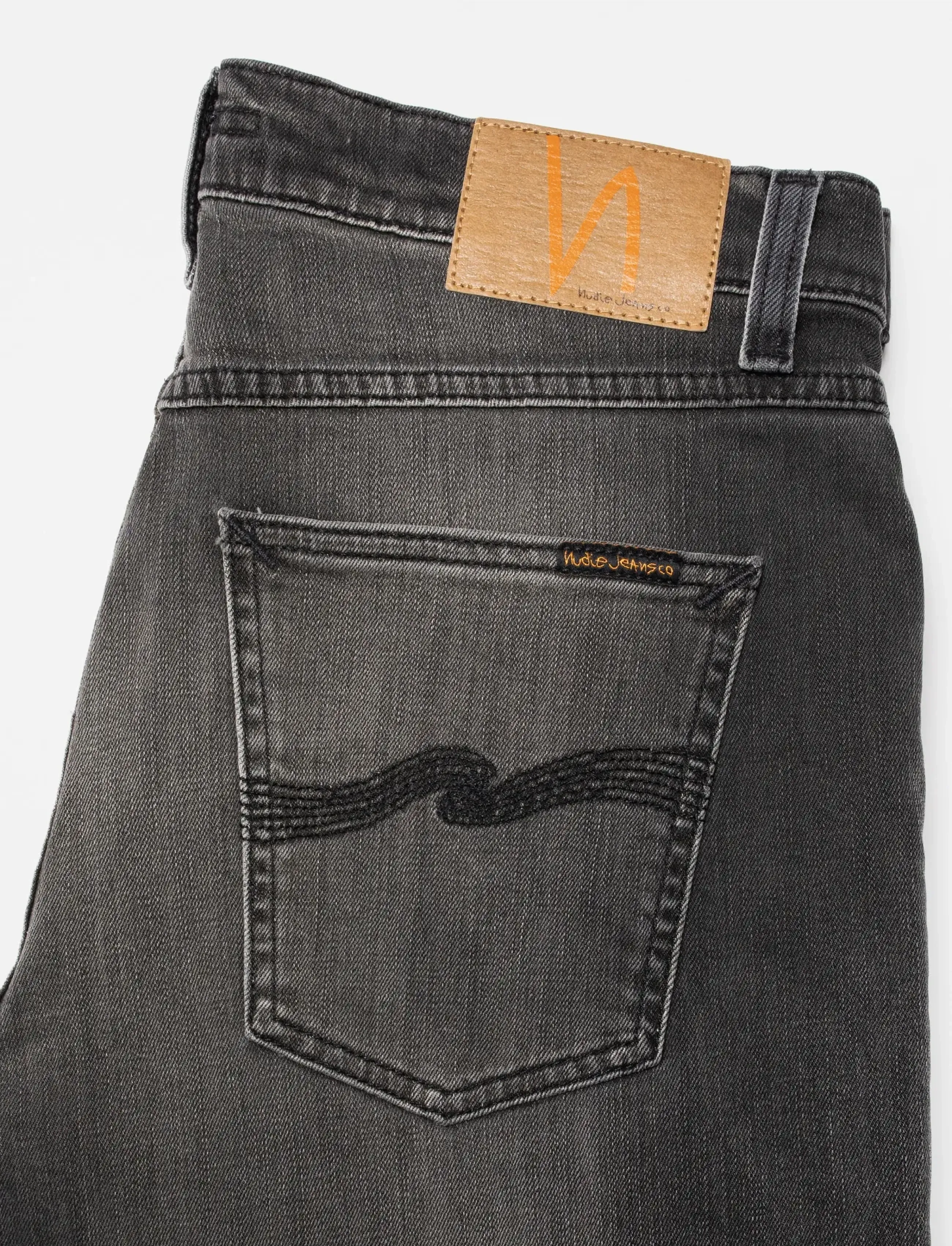 Nudie Jeans - Solid Ollie Black Mist - black mist - 2