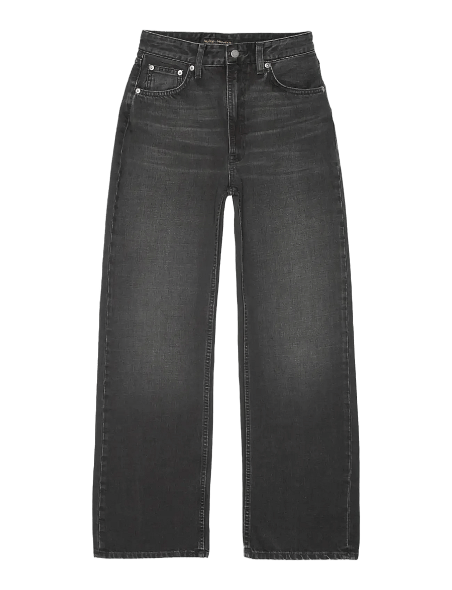 Nudie Jeans - Clean Eileen Night Dune - hosen mit weitem bein - night dune - 1