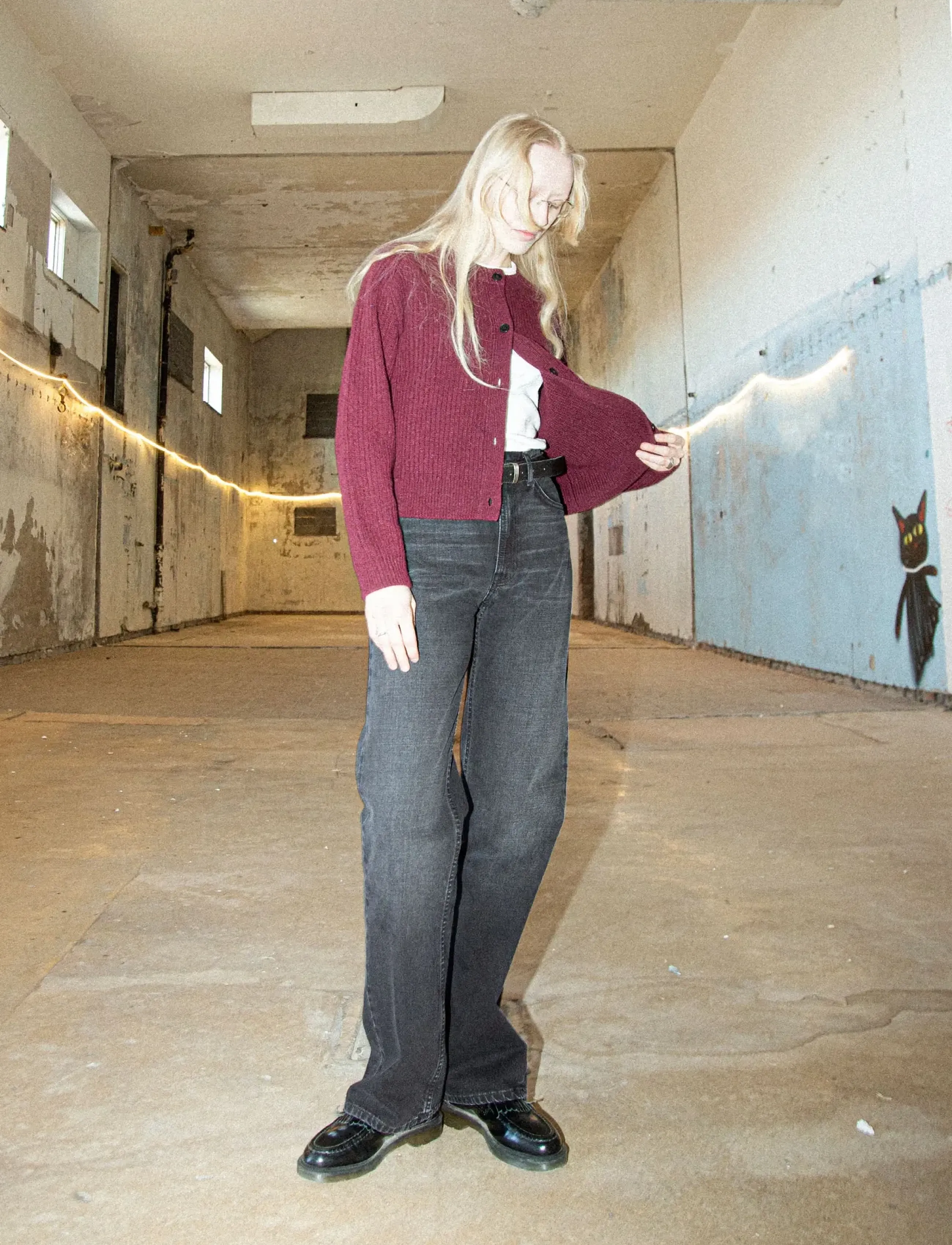 Nudie Jeans Clean Eileen Night Dune - Jeans - NIGHT DUNE / black