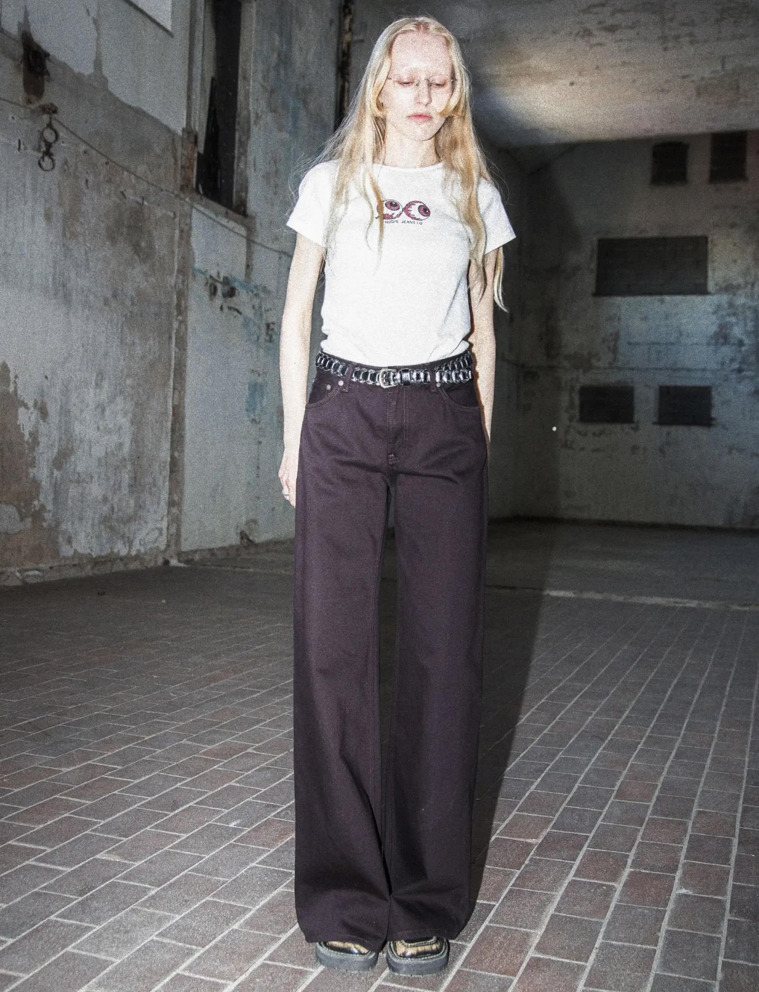 Nudie Jeans Sonic Sue Everbrown - Kleidung - EVERBROWN / brown