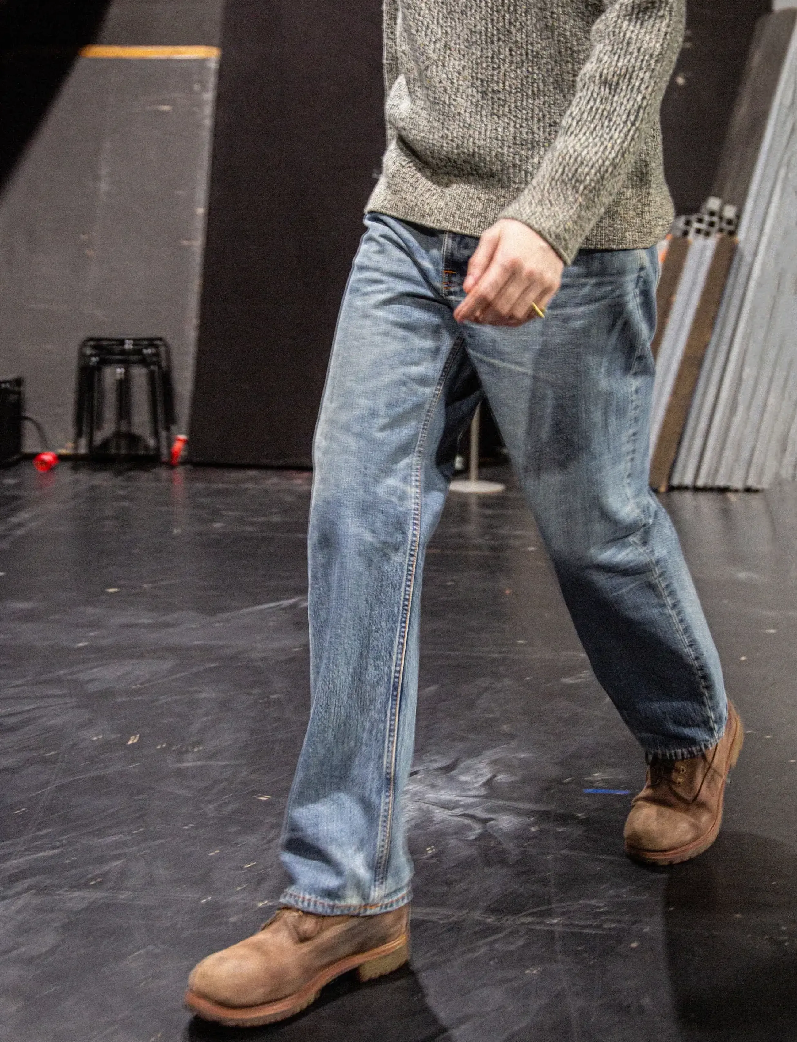 Nudie Jeans - Tuff Tony Silver Tracks - weite jeans - silver tracks - 0