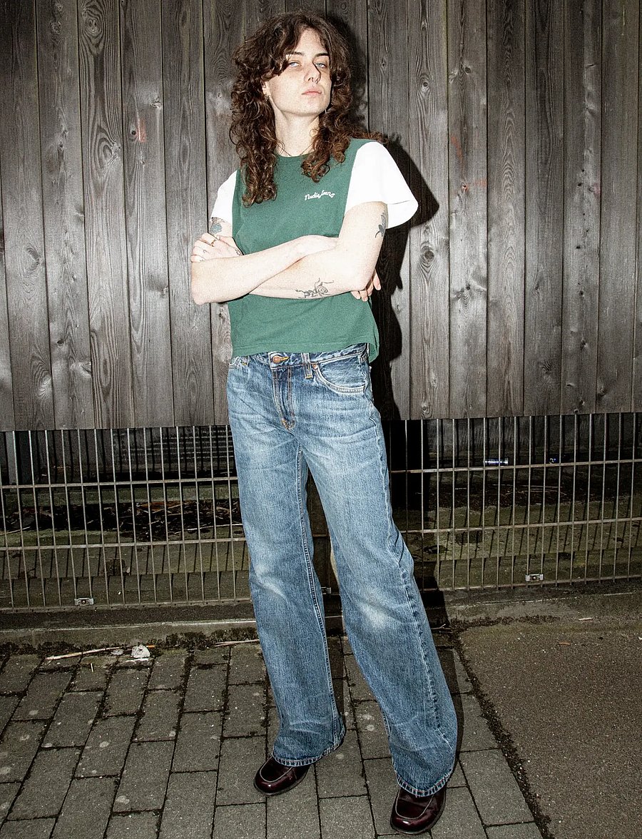 Nudie Jeans - Dusty Dee Lineage Tracks - linneage tracks - 0