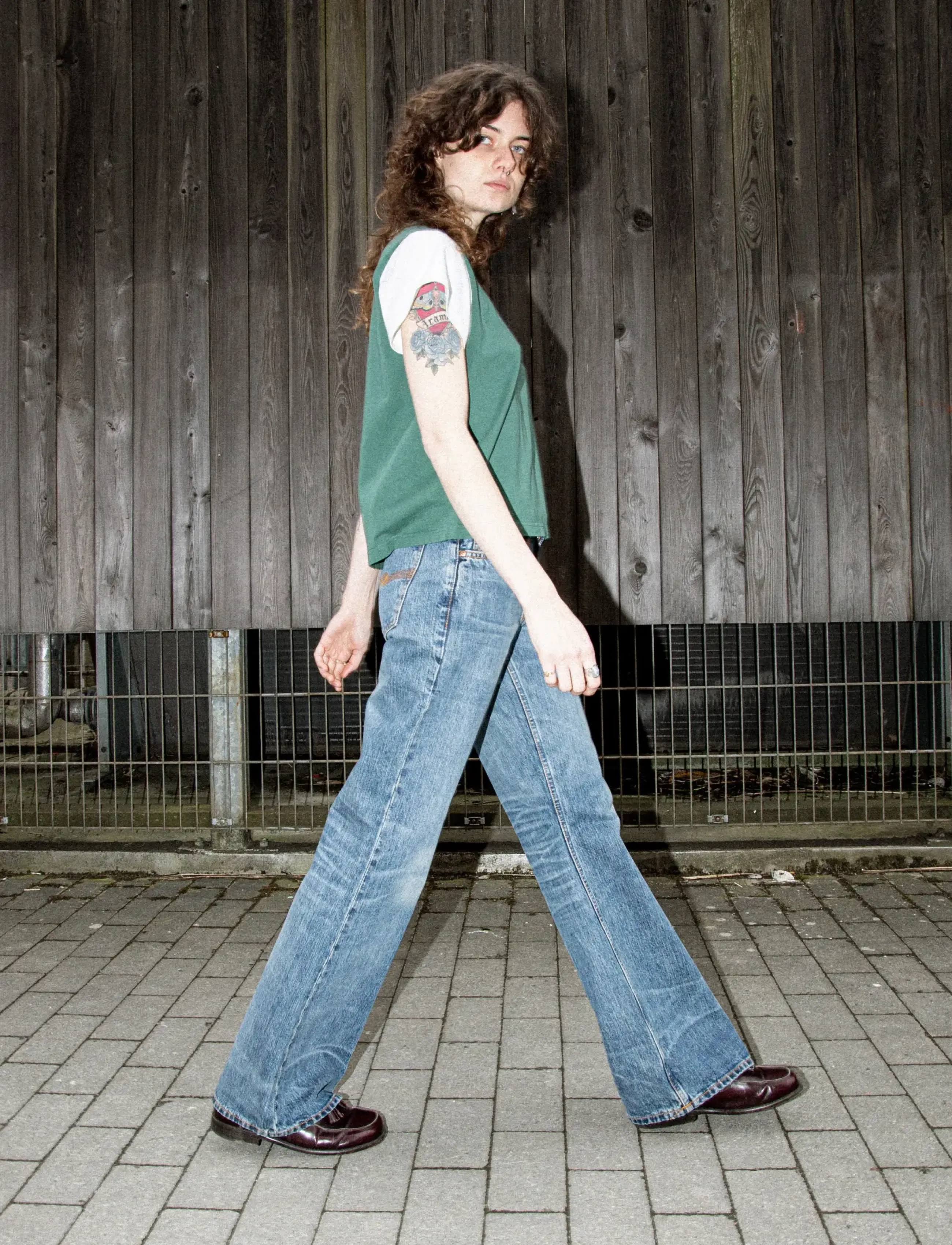 Nudie Jeans - Dusty Dee Lineage Tracks - linneage tracks - 3