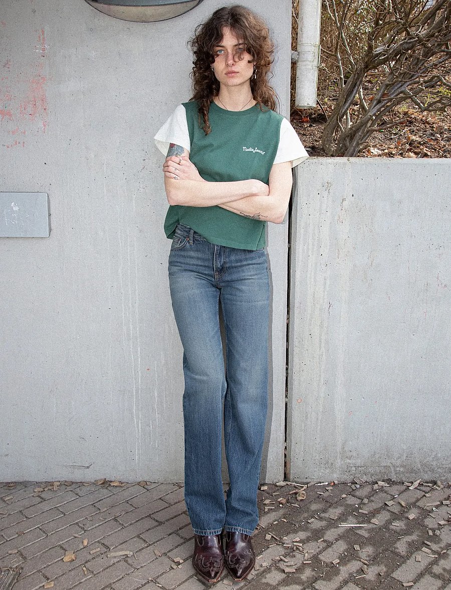 Nudie Jeans - Sharp Charlie Gravel Stone - gravel stone - 0