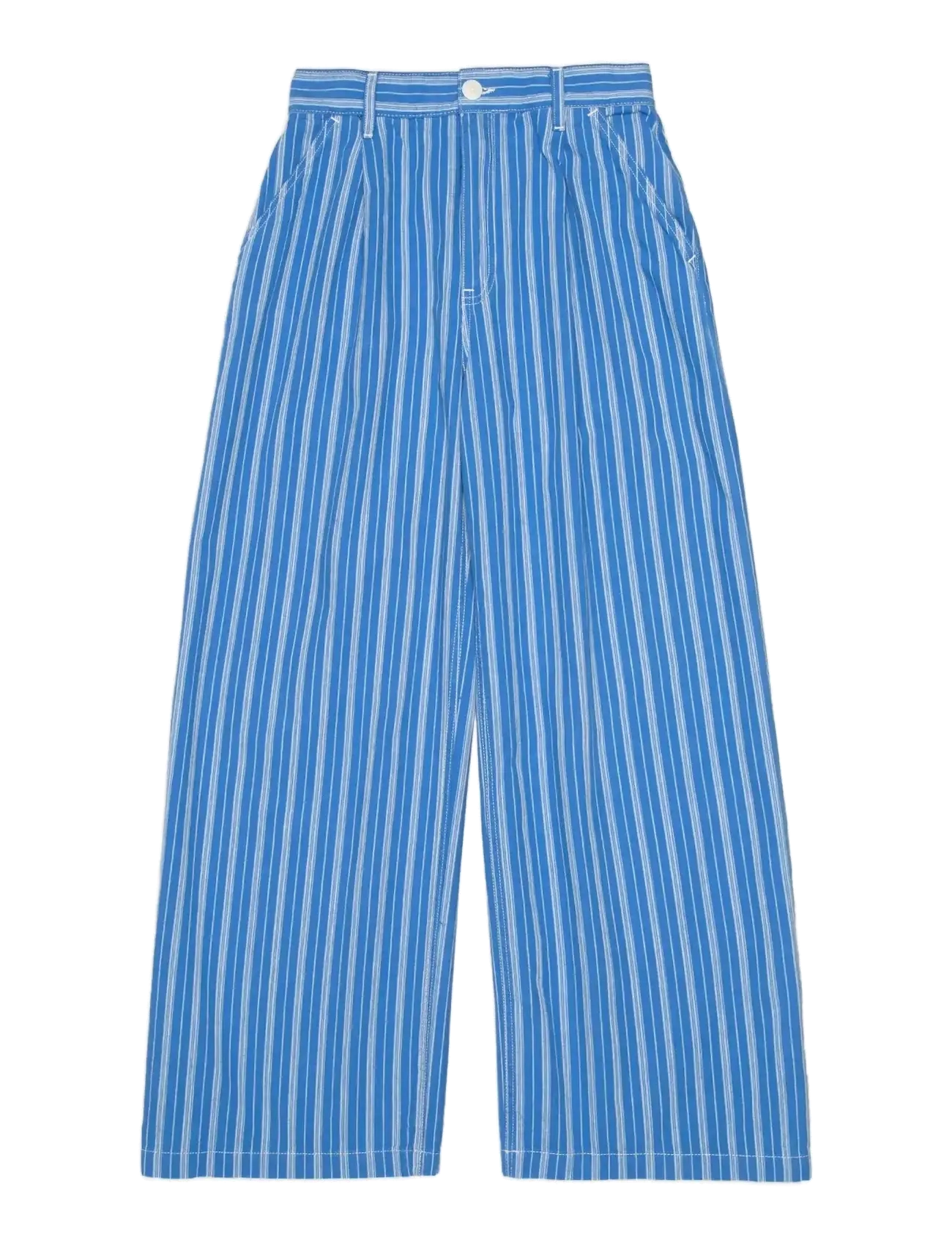 NUDIE JEANS Gullan Hosen Gestreift Blau - W27 - Damen