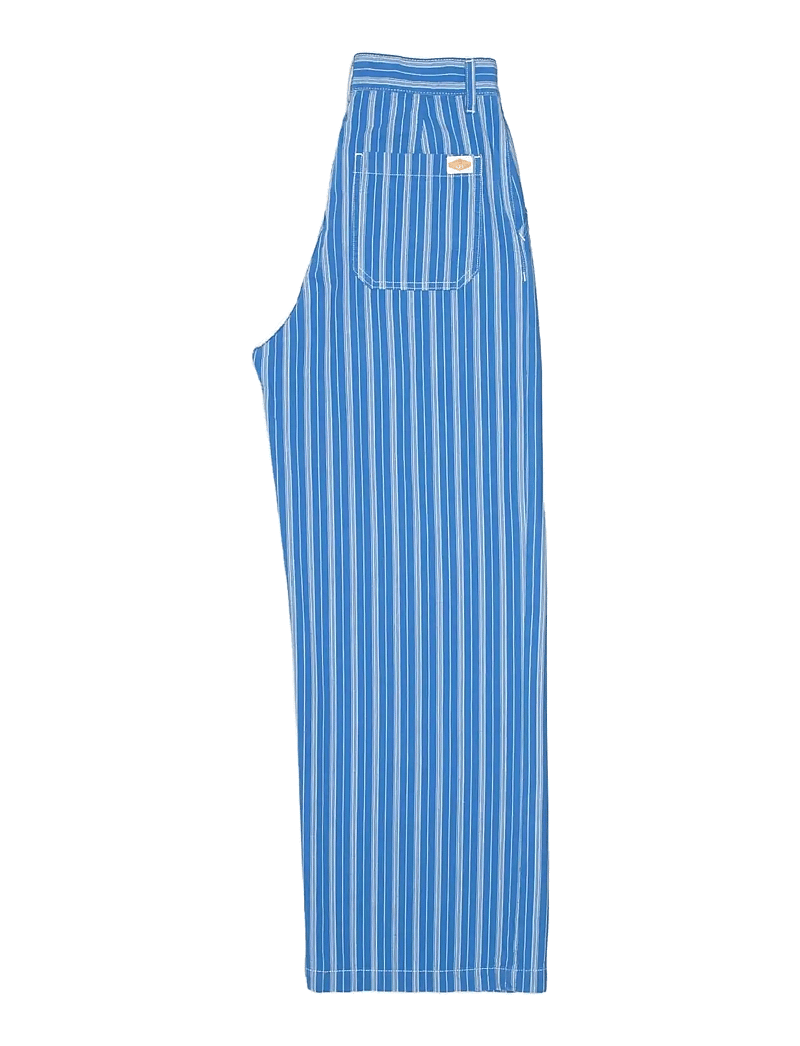 Nudie Jeans - Gullan Pants Striped - hosen mit weitem bein - blue/offwhite - 2