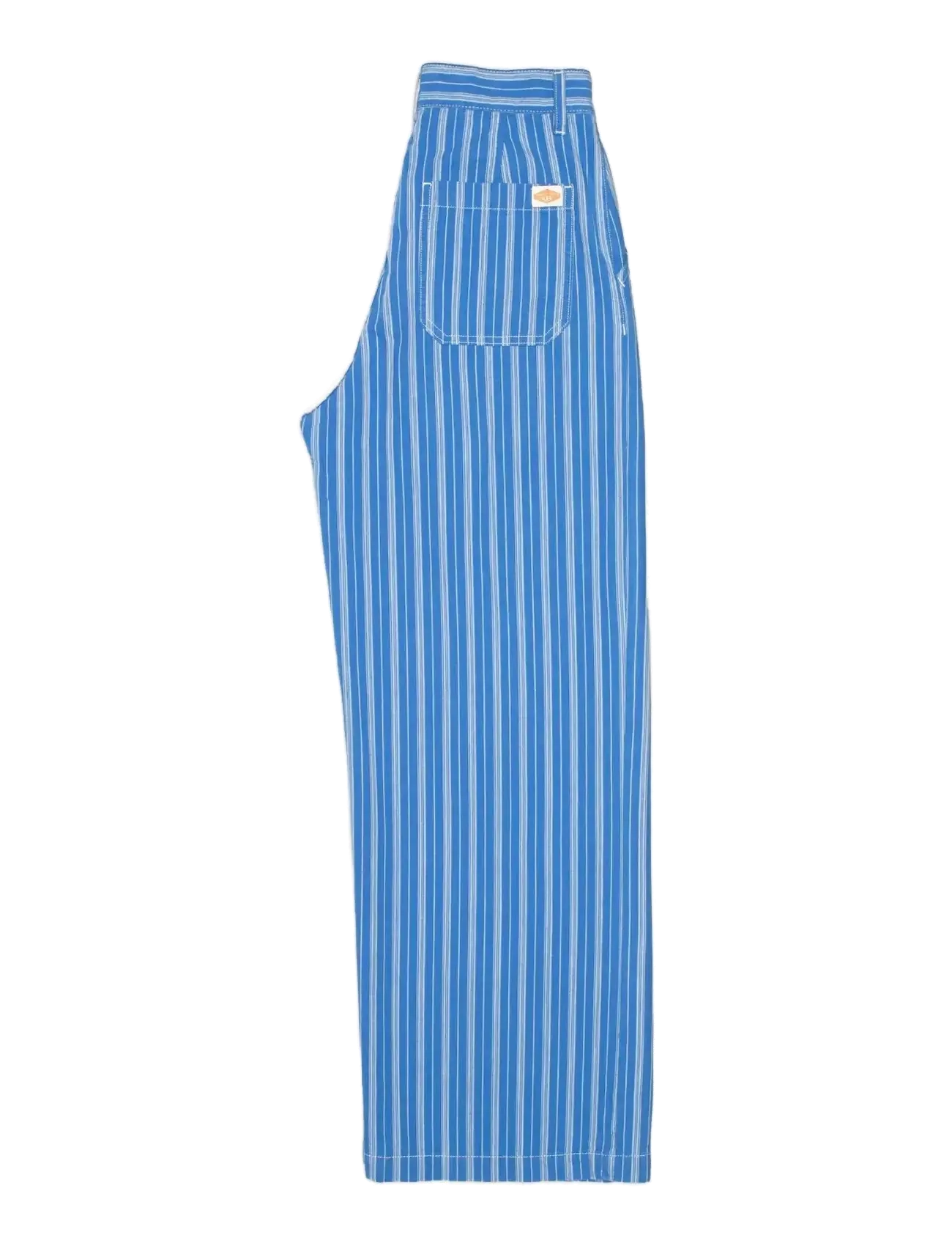 Nudie Jeans - Gullan Pants Striped - hosen mit weitem bein - blue/offwhite - 2