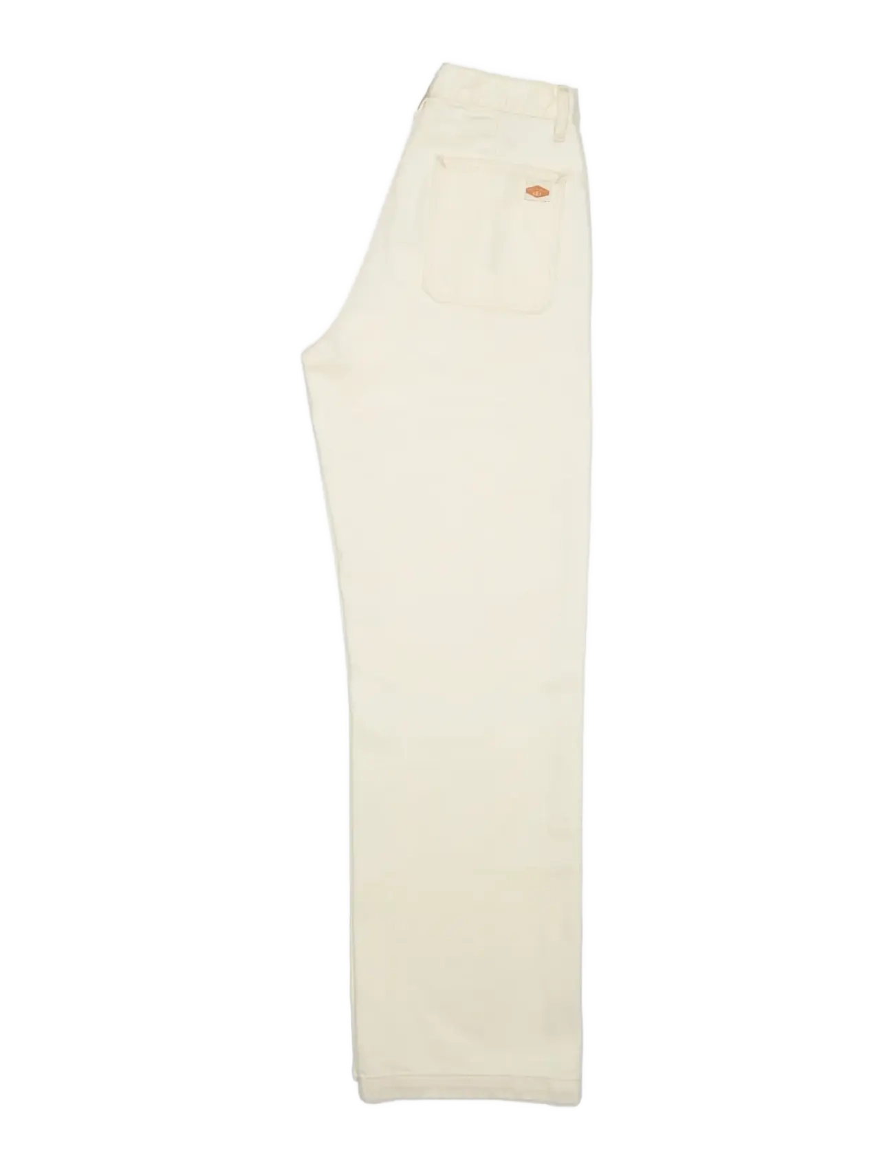 Nudie Jeans - Asta Workwear Pants Ivory - brede jeans - ivory - 1