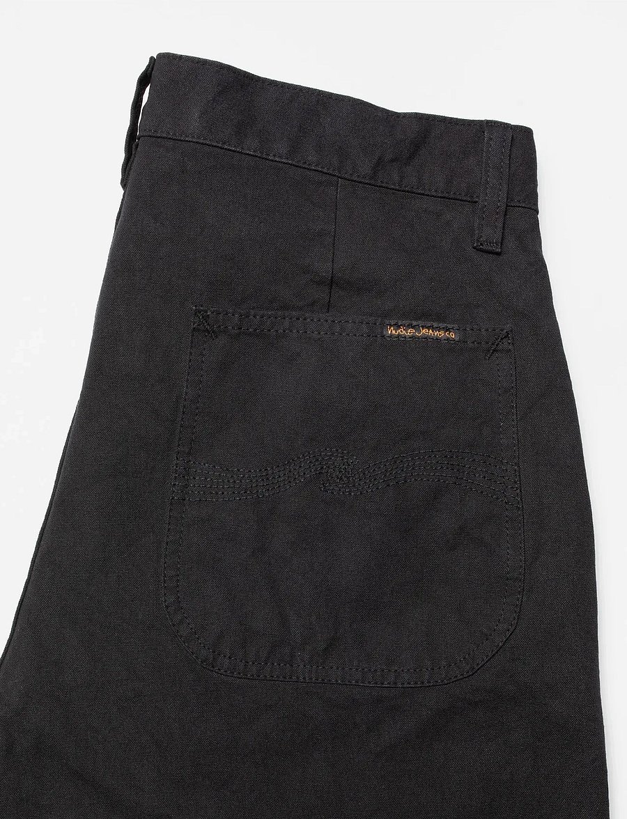 Nudie Jeans - Tuff Tony Pants Duck Canvas BL - duck canvas bl - 3