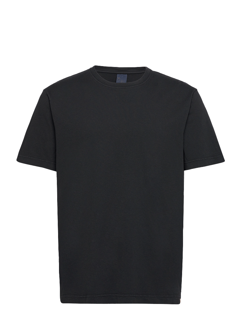 Nudie Jeans - Uno Everyday Tee Chalk White - t-shirts - black - 1