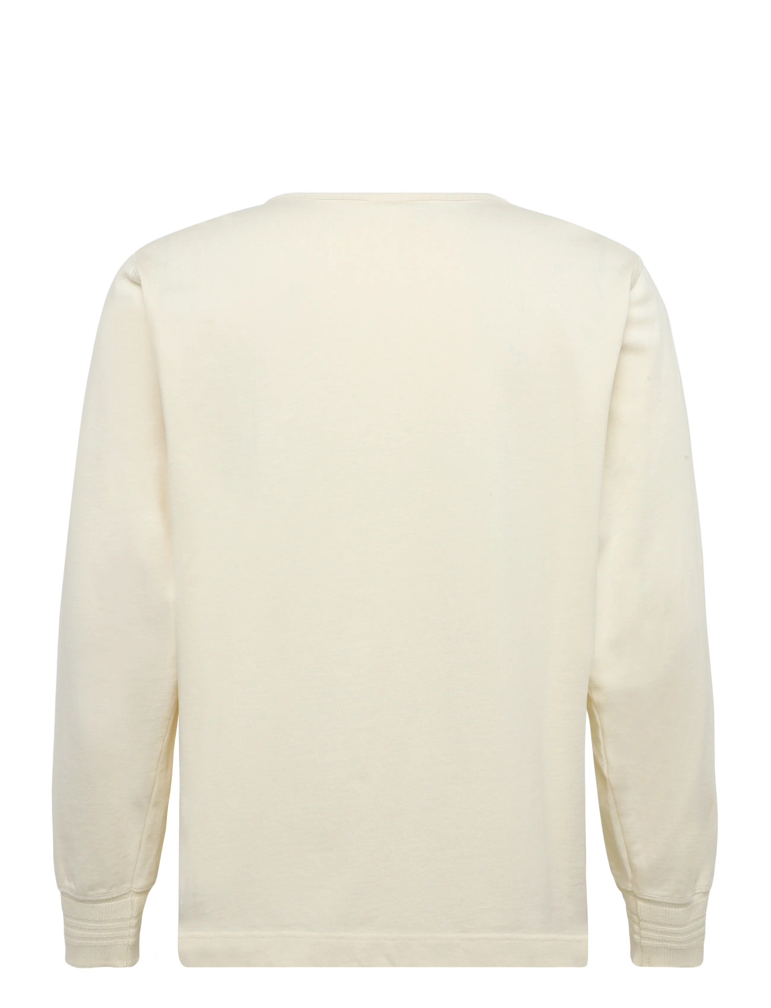 Nudie Jeans - LS Henley Ecru - ecru - 2