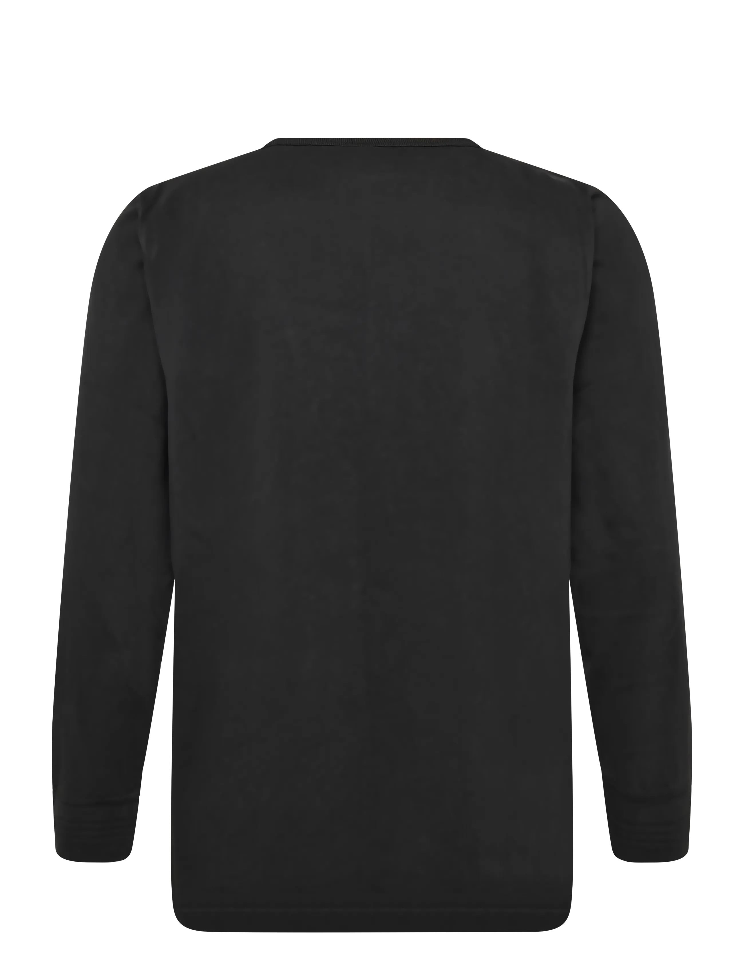 Nudie Jeans - LS Henley Washed Antracite - långärmade t-shirts - antracite - 2