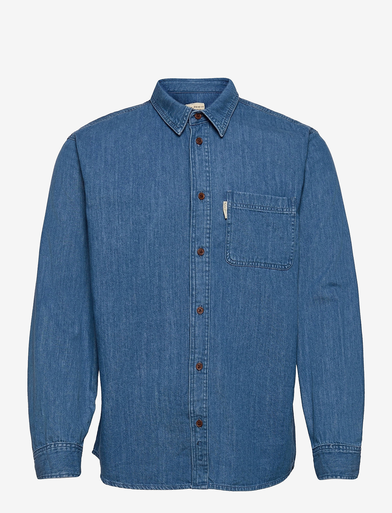 Nudie Jeans - Hebbe Humble Blue - denim - 0