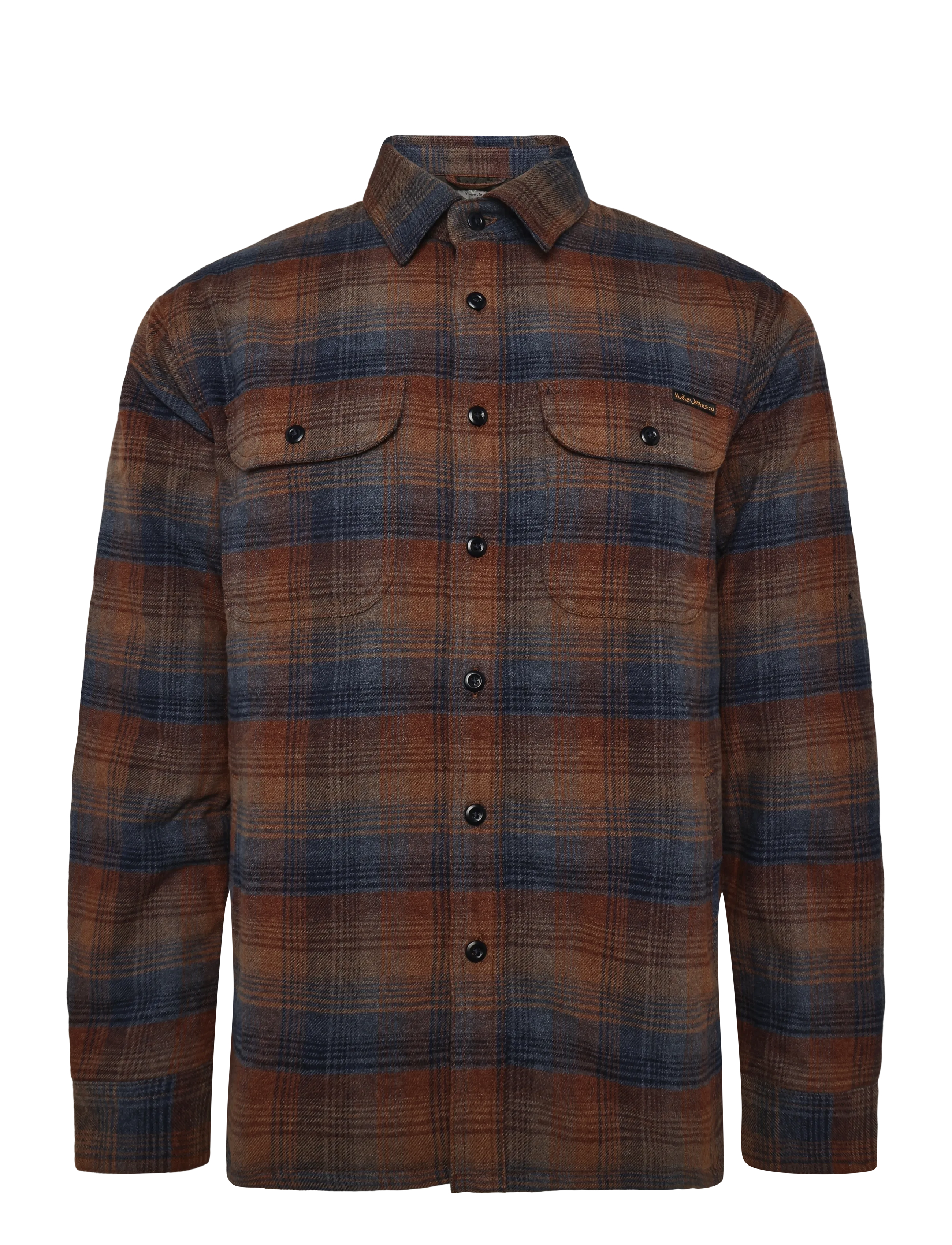 Nudie Jeans Glenn Padded Shirt Check Multi - Designers - MULTI / multi