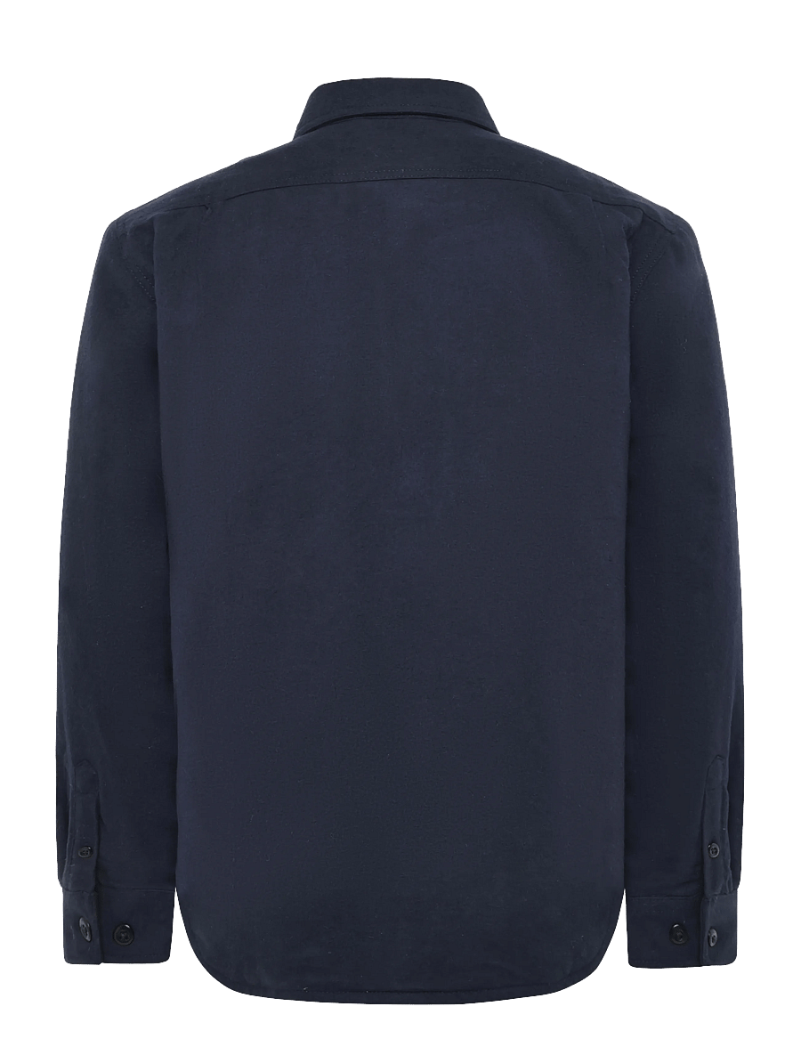 Nudie Jeans - Glenn Padded Shirt Flannel Blueberry - basic-hemden - blueberry - 1