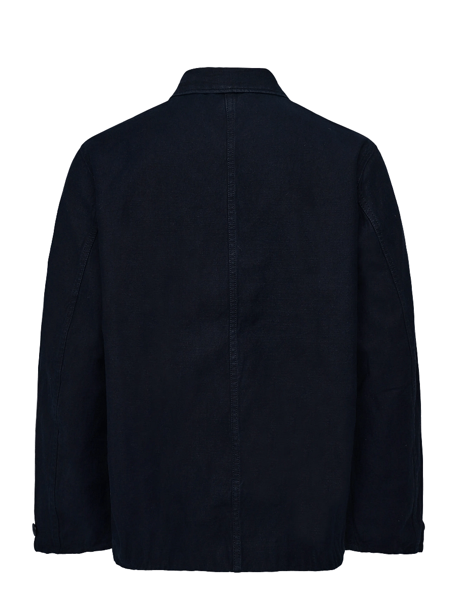 Nudie Jeans - Nino Shirt Back Sateen Indigo - indigo - 2