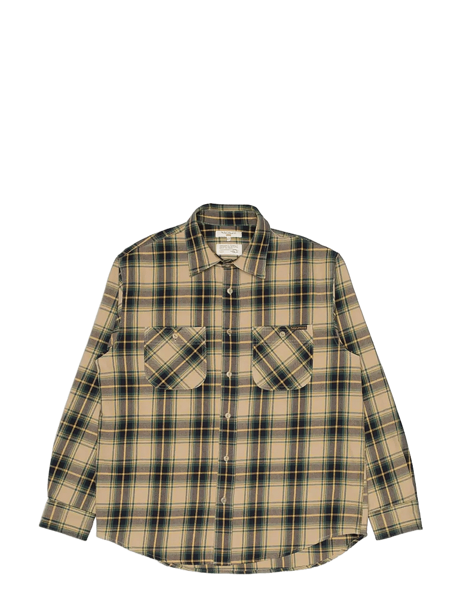 Nudie Jeans - Julian Shirt Tartan Check Multi - multi - 1