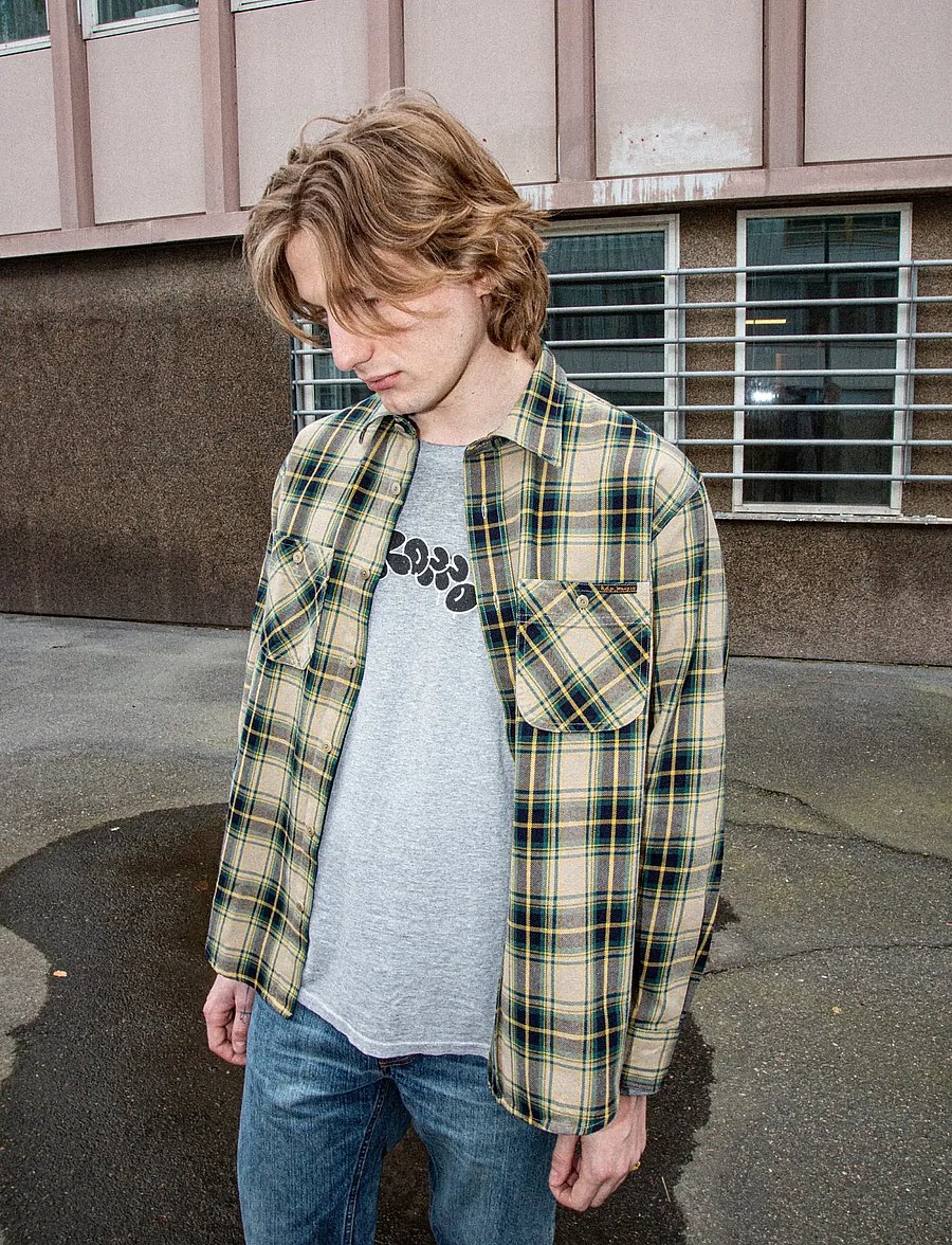 Nudie Jeans - Julian Shirt Tartan Check Multi - multi - 0