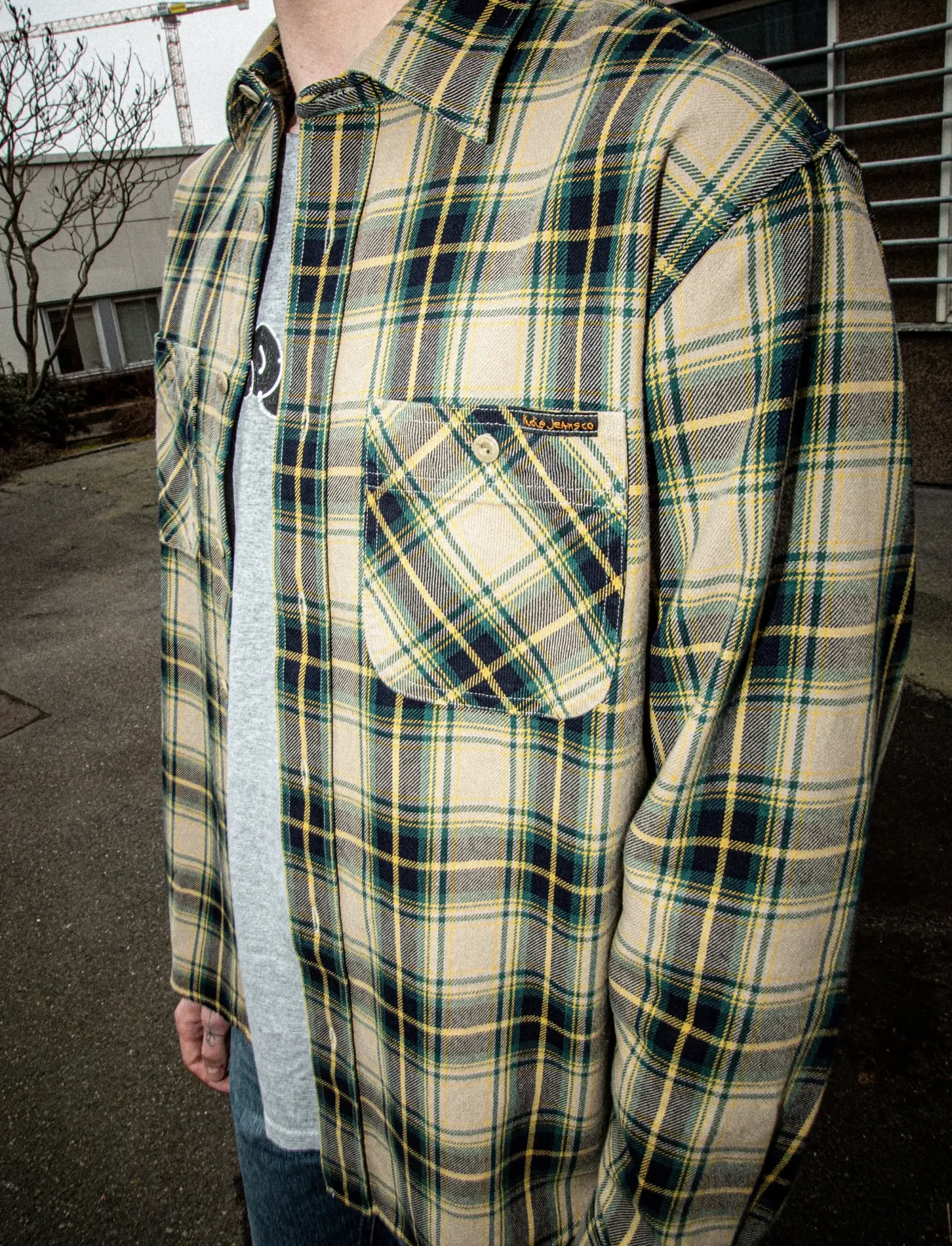 Nudie Jeans - Julian Shirt Tartan Check Multi - multi - 2