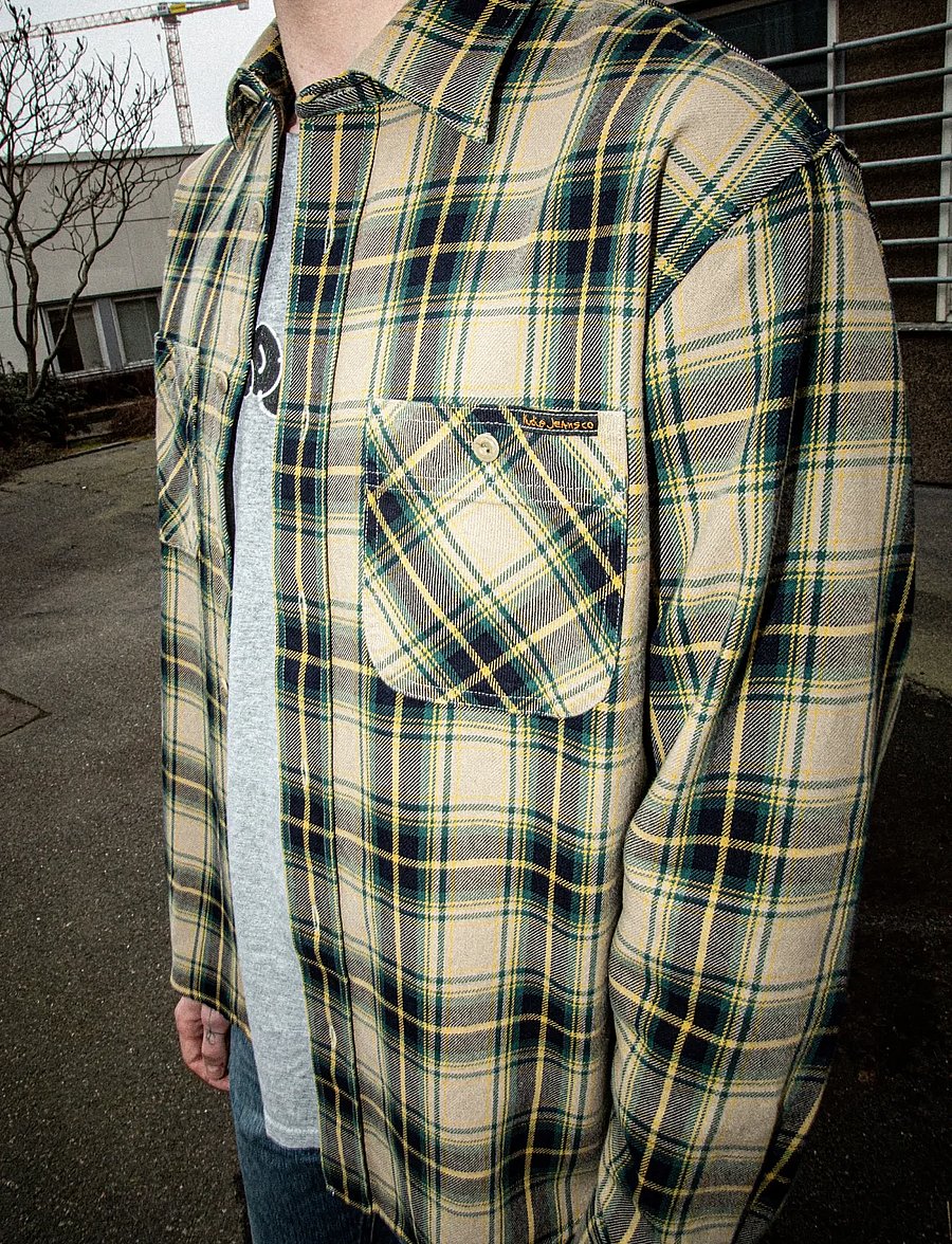 Nudie Jeans - Julian Shirt Tartan Check Multi - multi - 2