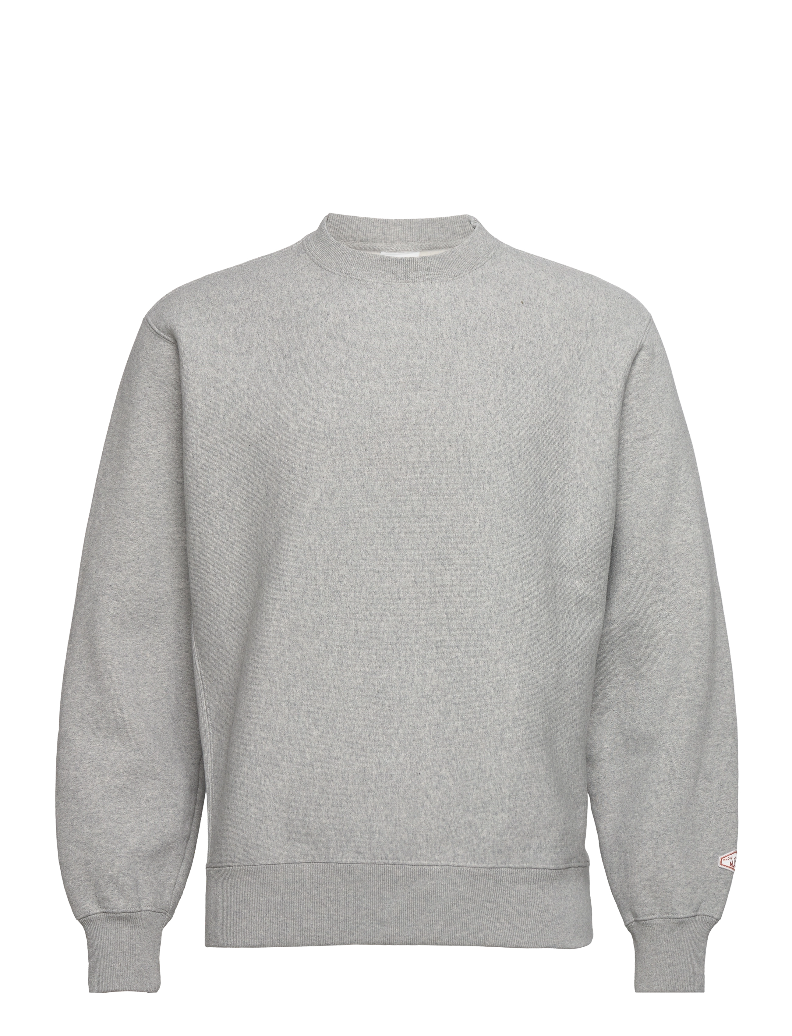 Nudie Jeans Hasse Crew Neck Navy - Nudie Jeans - GREYMELANGE / grey