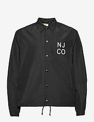 Nudie Jeans - Josef Coach Jacket - kevättakit - black - 0