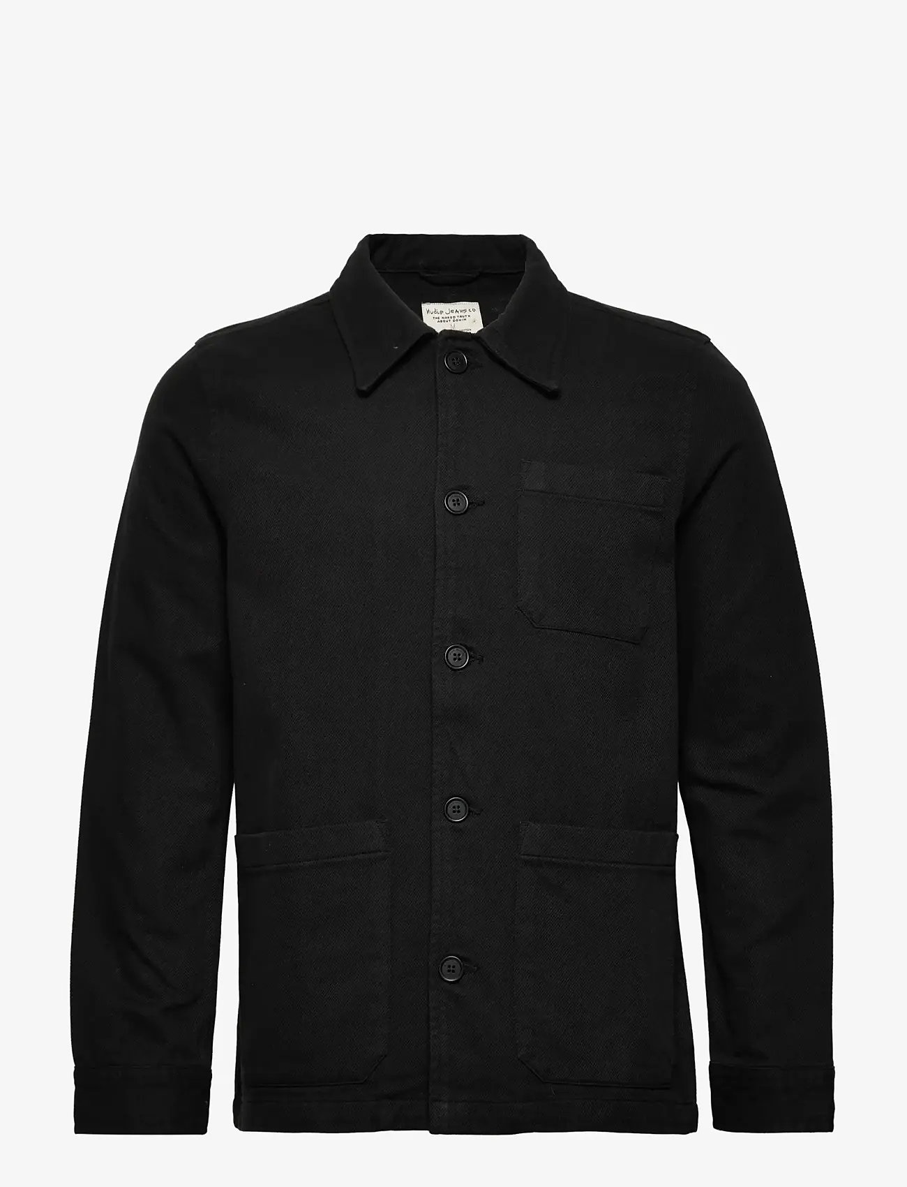 Nudie Jeans - Barney Worker Jacket - shoppa efter tillfälle - black - 1
