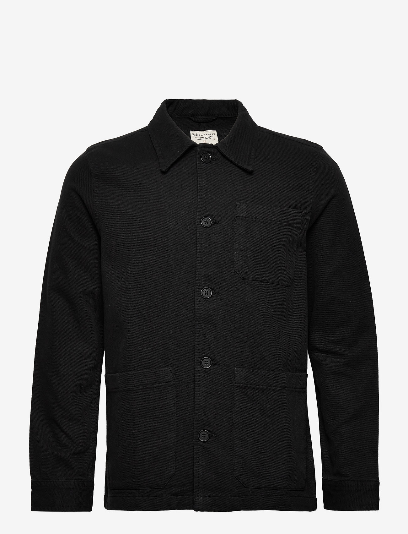 Nudie Jeans - Barney Worker Jacket - chemises basiques - black - 1
