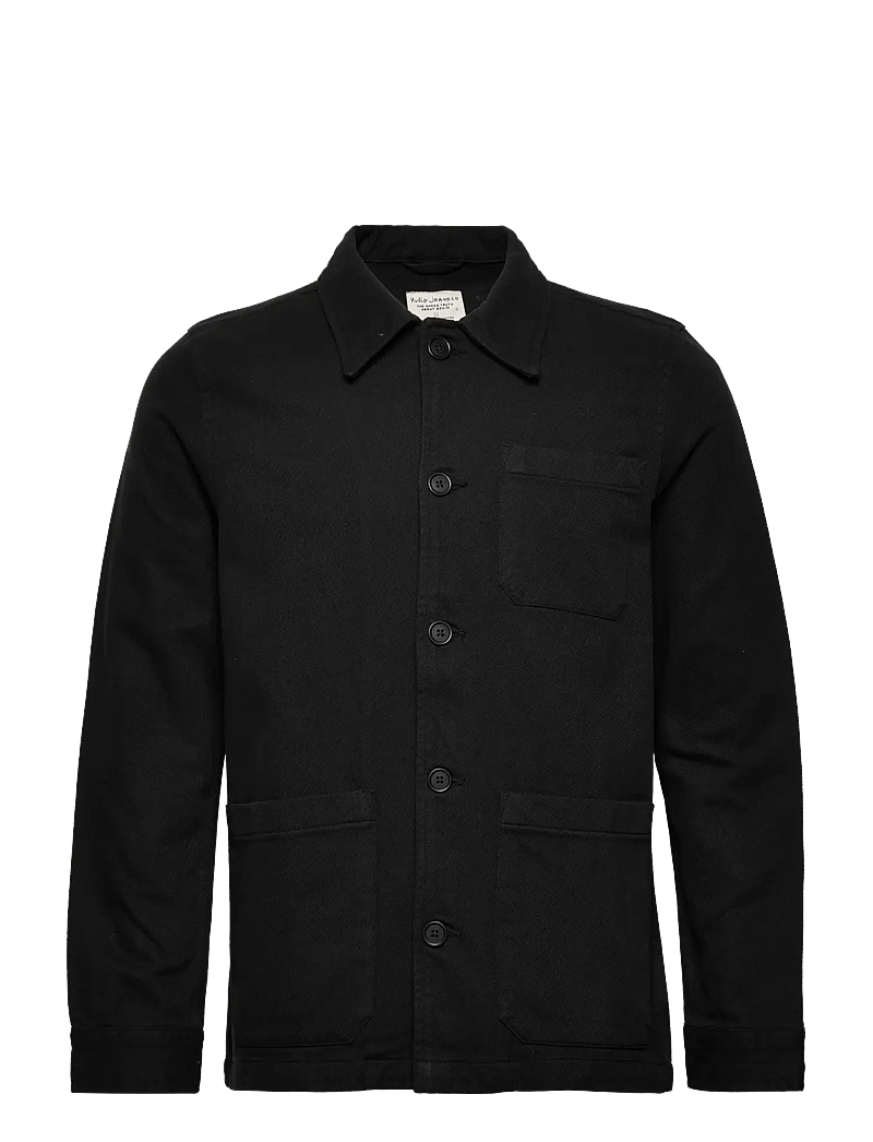 Nudie Jeans - Barney Worker Jacket - shoppa efter tillfälle - black - 1