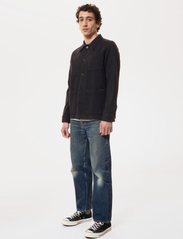 Nudie Jeans - Barney Worker Jacket - chemises basiques - black - 3