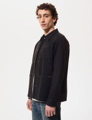 Nudie Jeans - Barney Worker Jacket - chemises basiques - black - 4