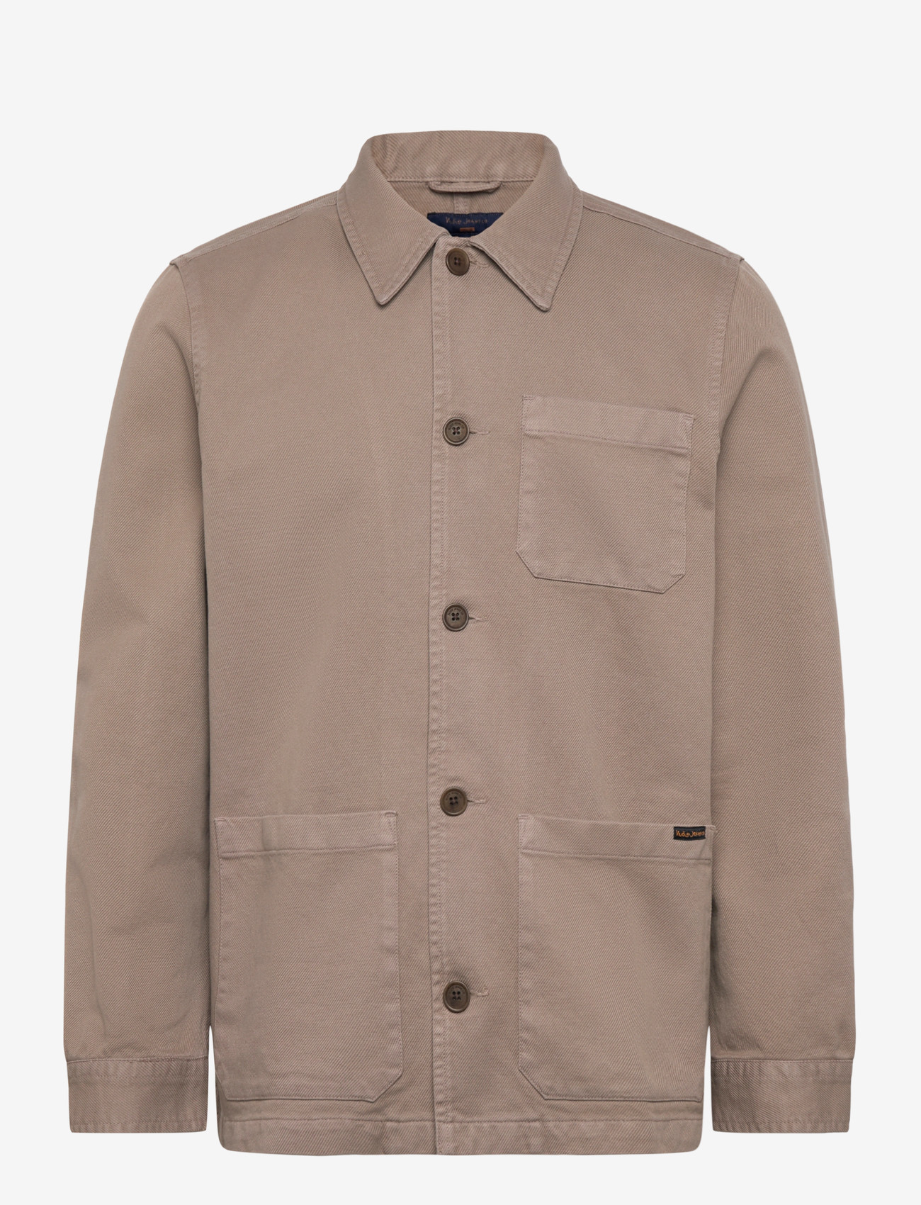 Nudie Jeans - Barney Worker Jacket - urlaubsfavoriten - mud - 0