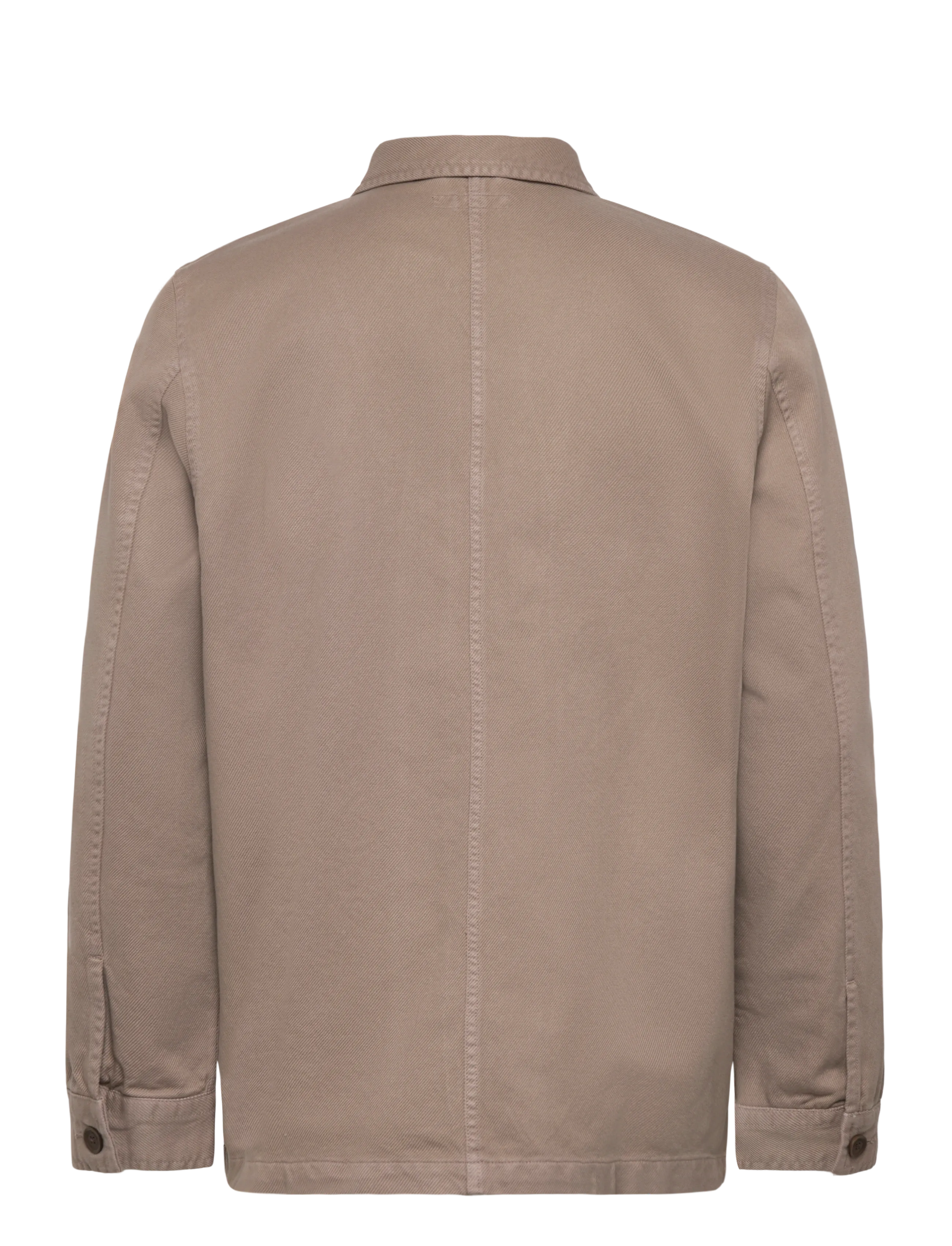 Nudie Jeans - Barney Worker Jacket  Olive - overshirts - mud - 1