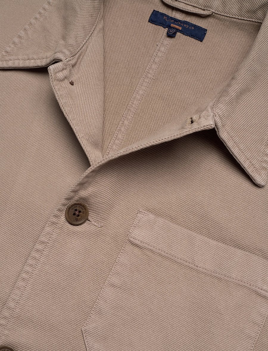 Nudie Jeans - Barney Worker Jacket Black - urlaubsfavoriten - mud - 2