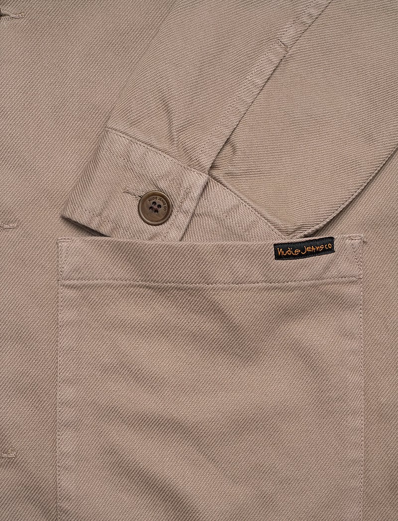 Nudie Jeans - Barney Worker Jacket - urlaubsfavoriten - mud - 3