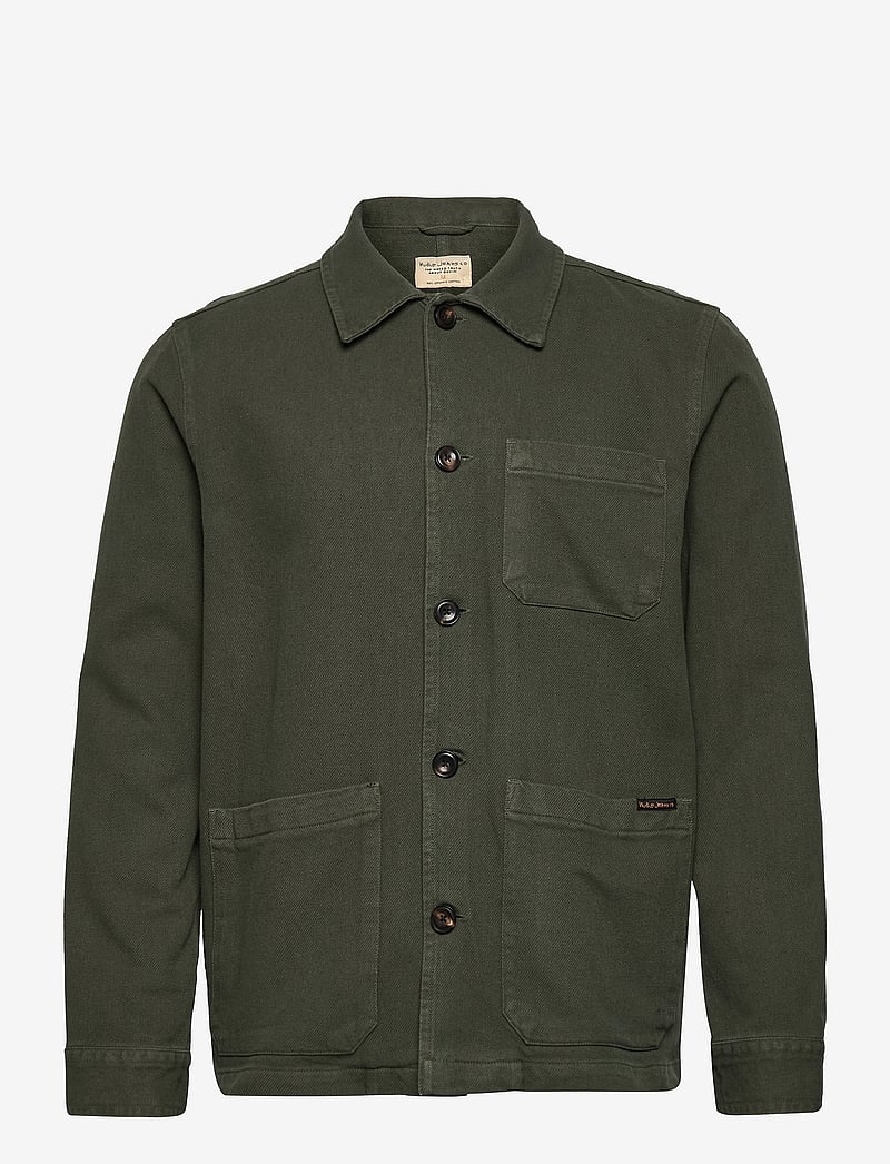 Nudie Jeans - Barney Worker Jacket - shoppa efter tillfälle - olive - 1