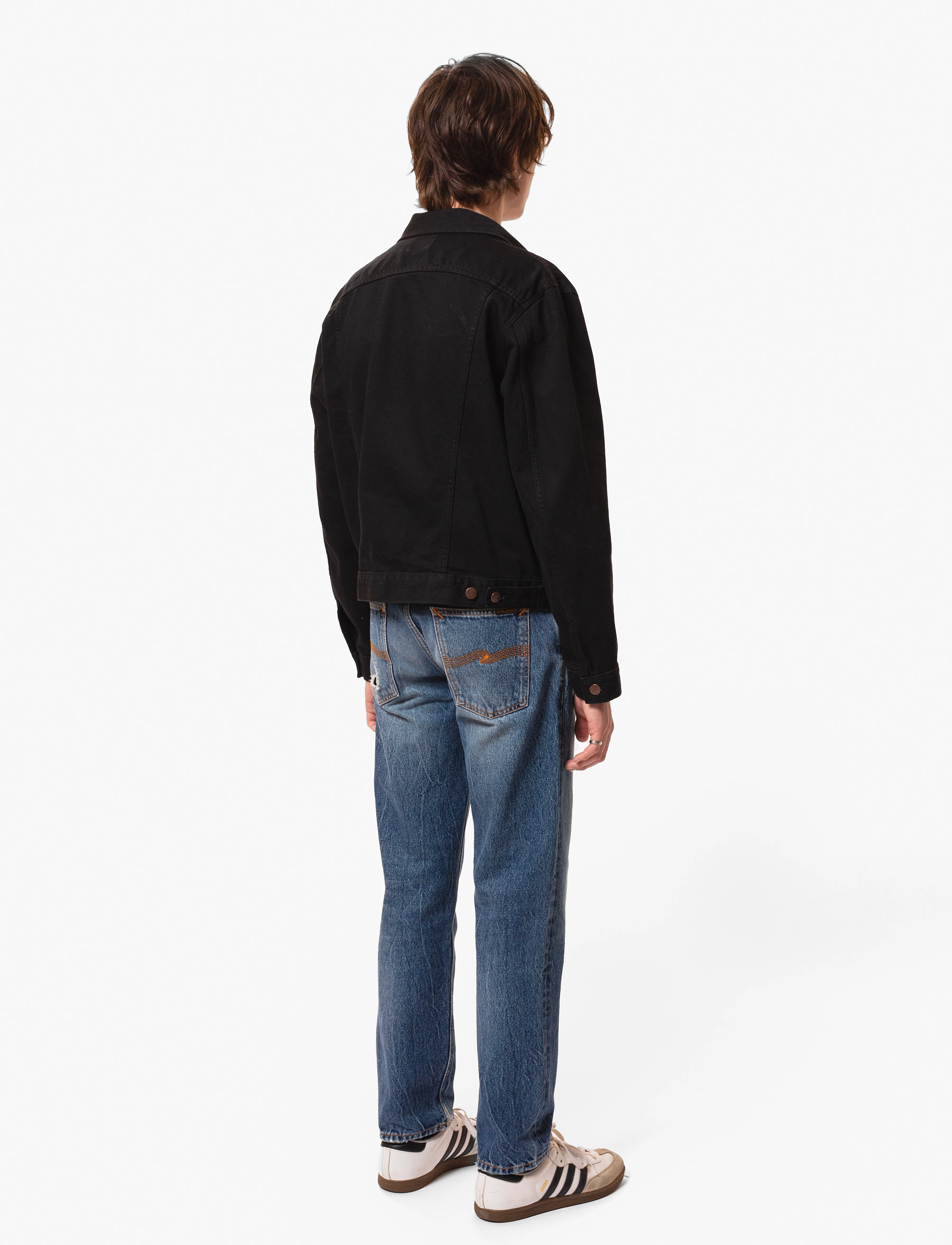 Nudie Jeans - Danny Rinsed Denim Jacket - black - 3