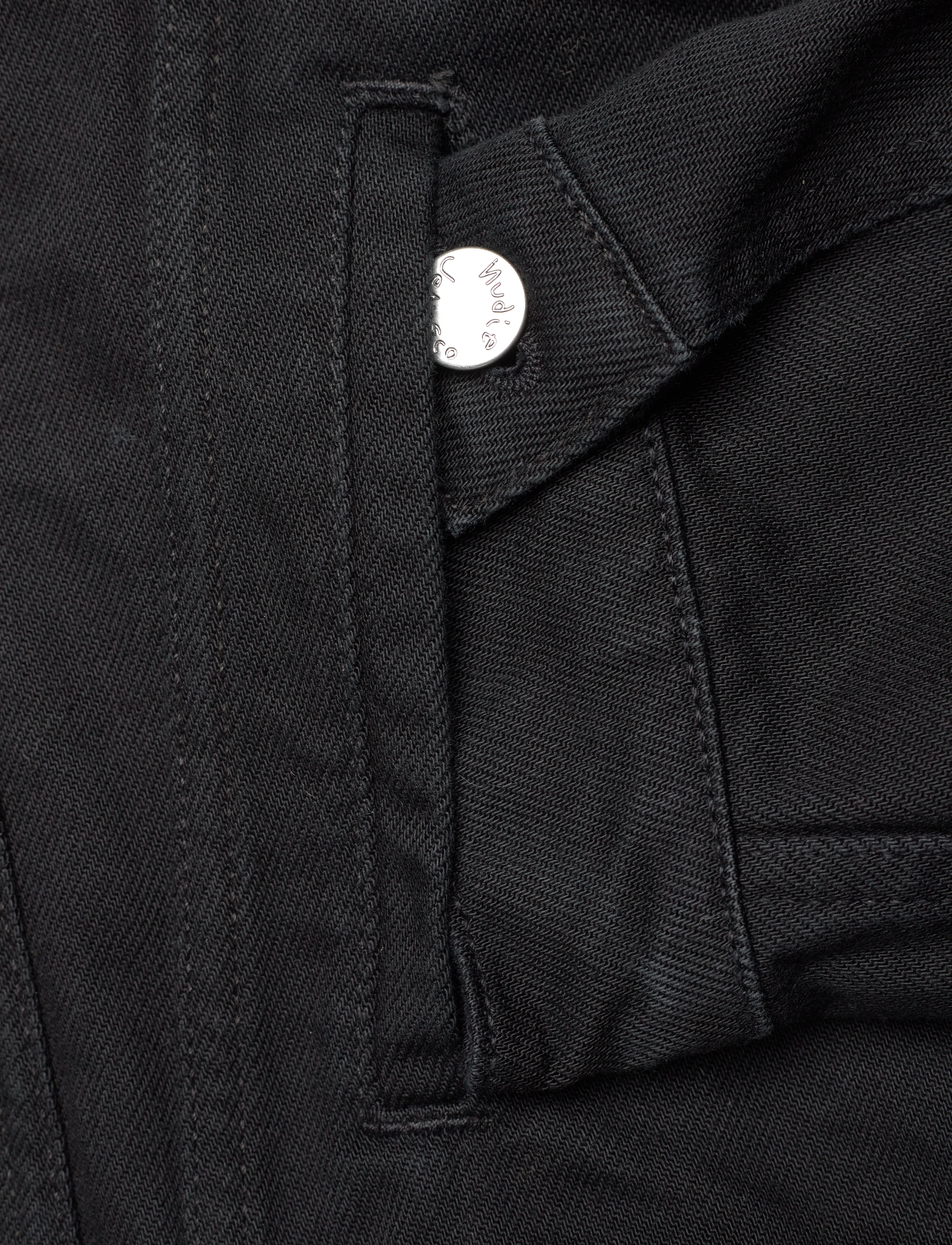 Nudie Jeans - Danny Rinsed Denim Jacket - black - 5